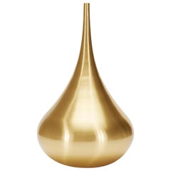 Beat Drop Vessel in Brass by Tom Dixon