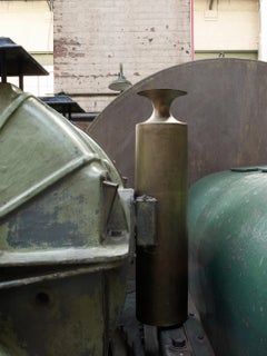 Beat Tall Vessel in Brass by Tom Dixon