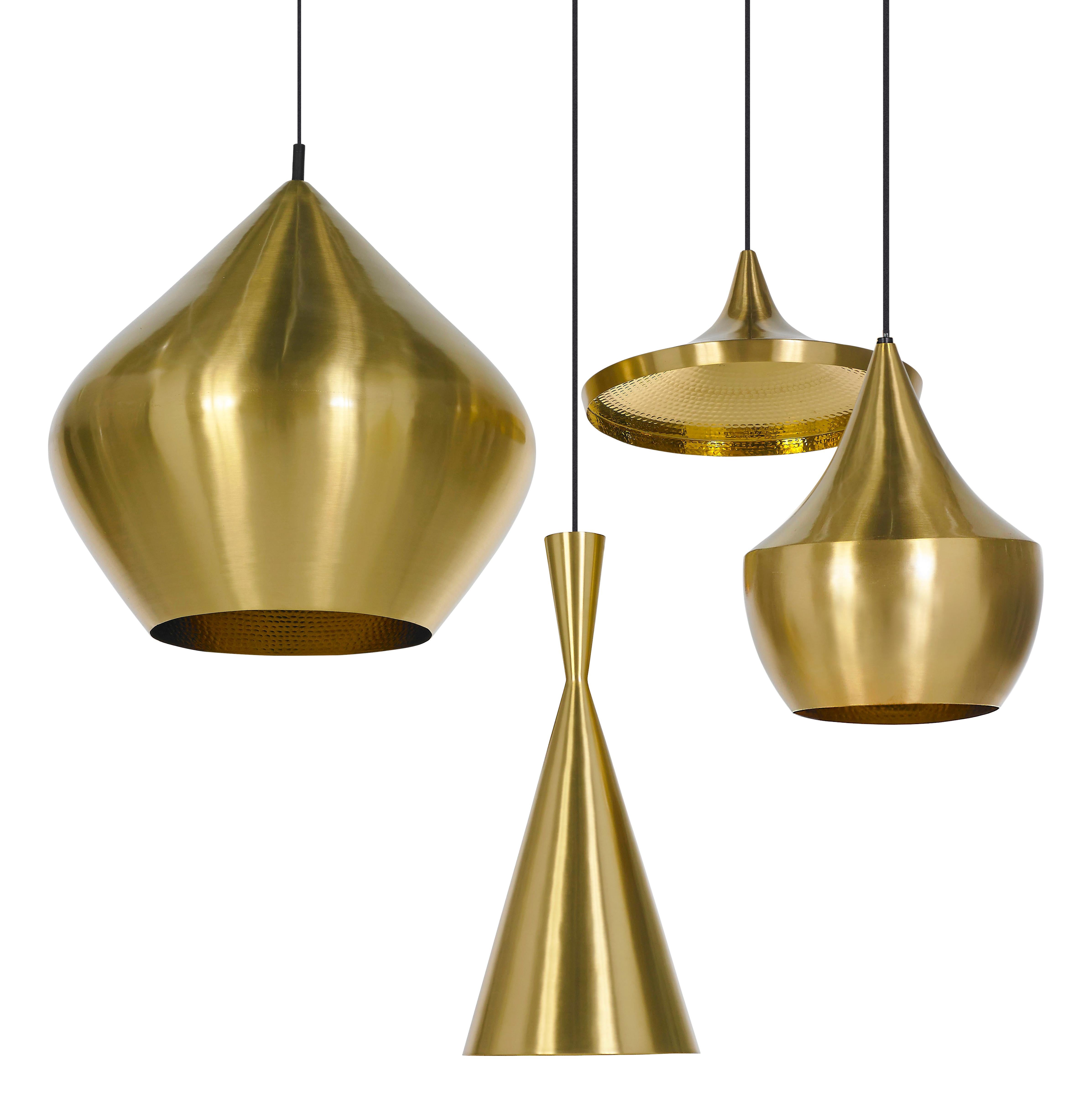 Modern Beat Wide Pendant Light LED by Tom Dixon For Sale