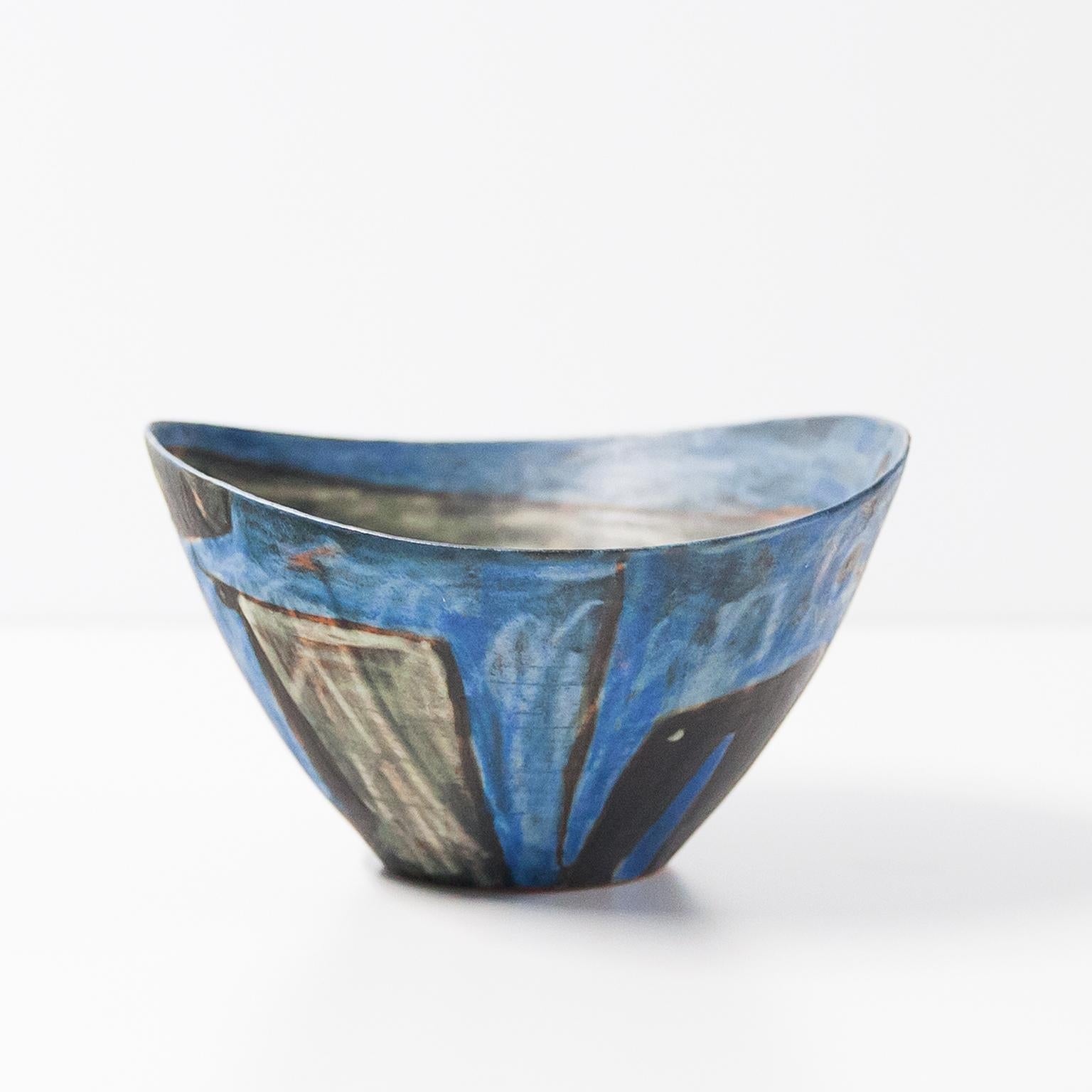 Grès porcellanato Ciotola ovale in ceramica Beate Kuhn 1960s in vendita
