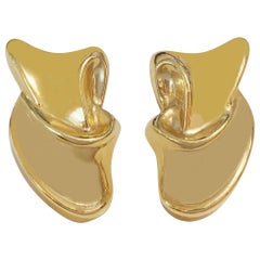 Pendientes de oro amarillo de 14 quilates