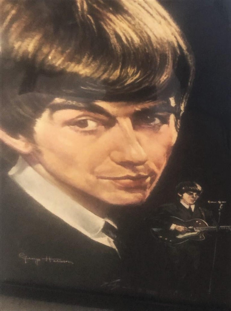 Beatles Portraits Set Original Vintage 1964 Posters Framed Nicholas Volpe 1