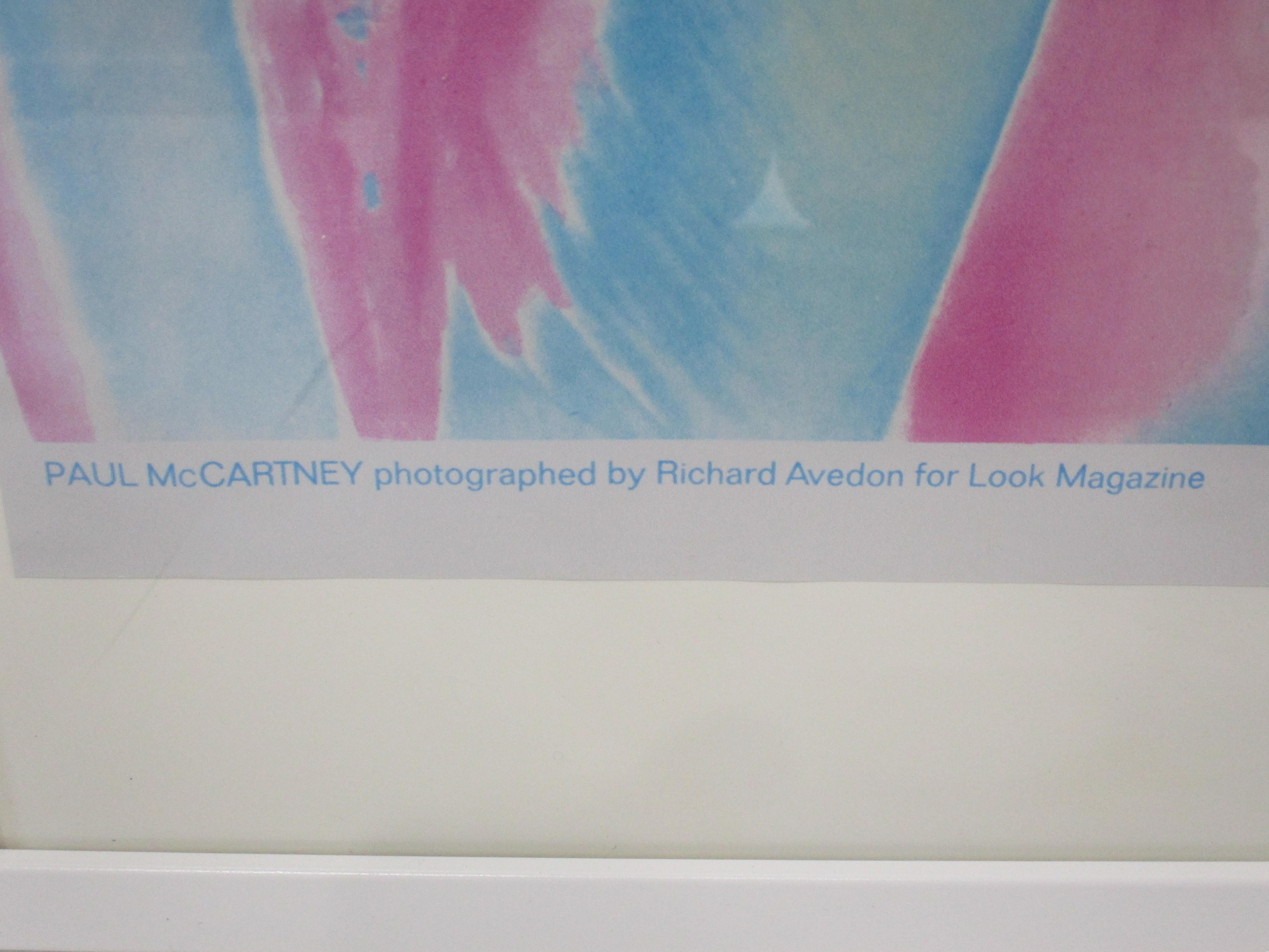 Beatles Posters by Richard Avedon 1967 for Look Magazine Nems Enterprises LTD 3