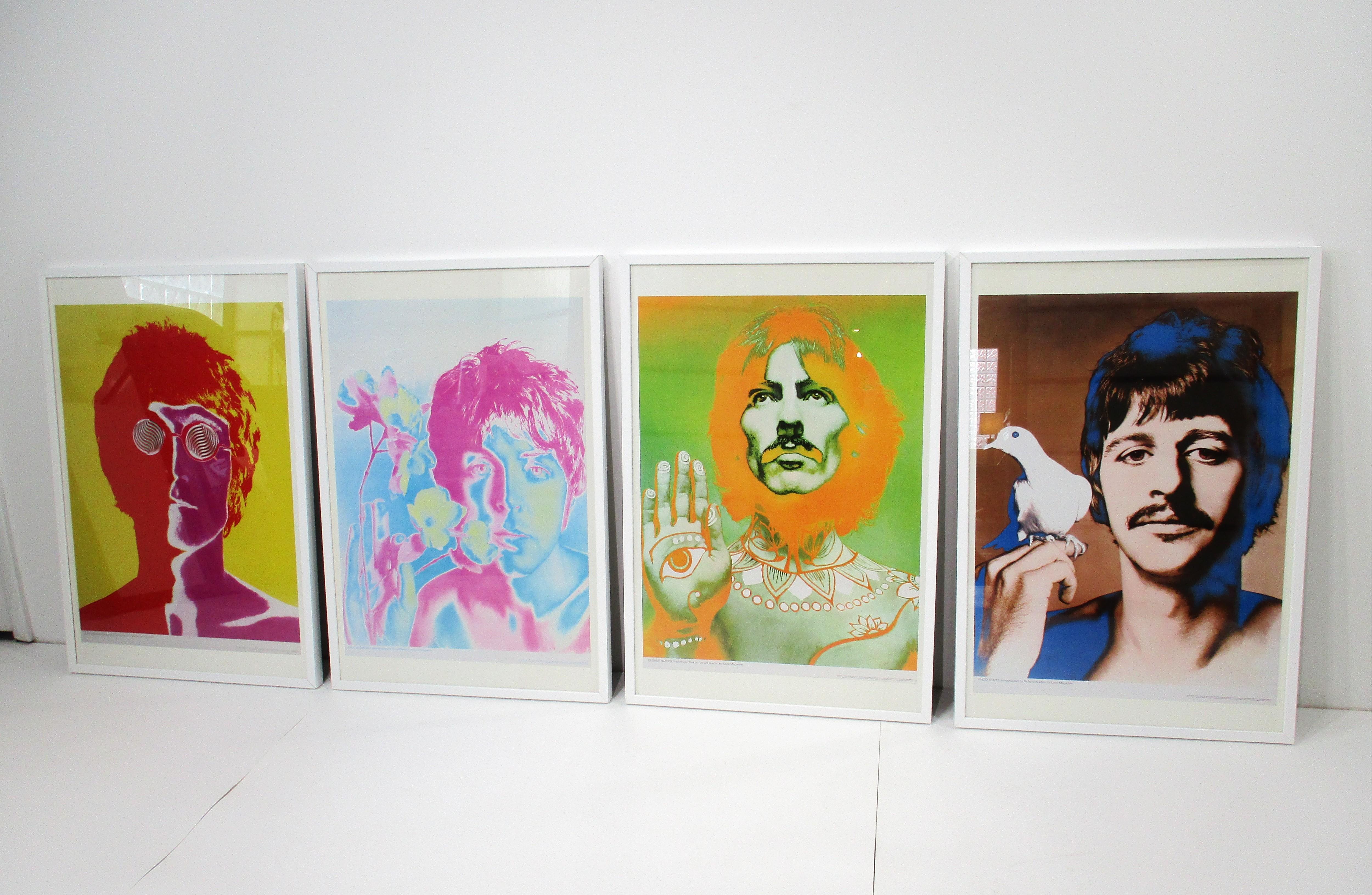 Beatles Posters by Richard Avedon 1967 for Look Magazine Nems Enterprises LTD 7