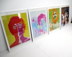 Poster dei Beatles di Richard Avedon 1967 per Look Magazine Nems Enterprises LTD
