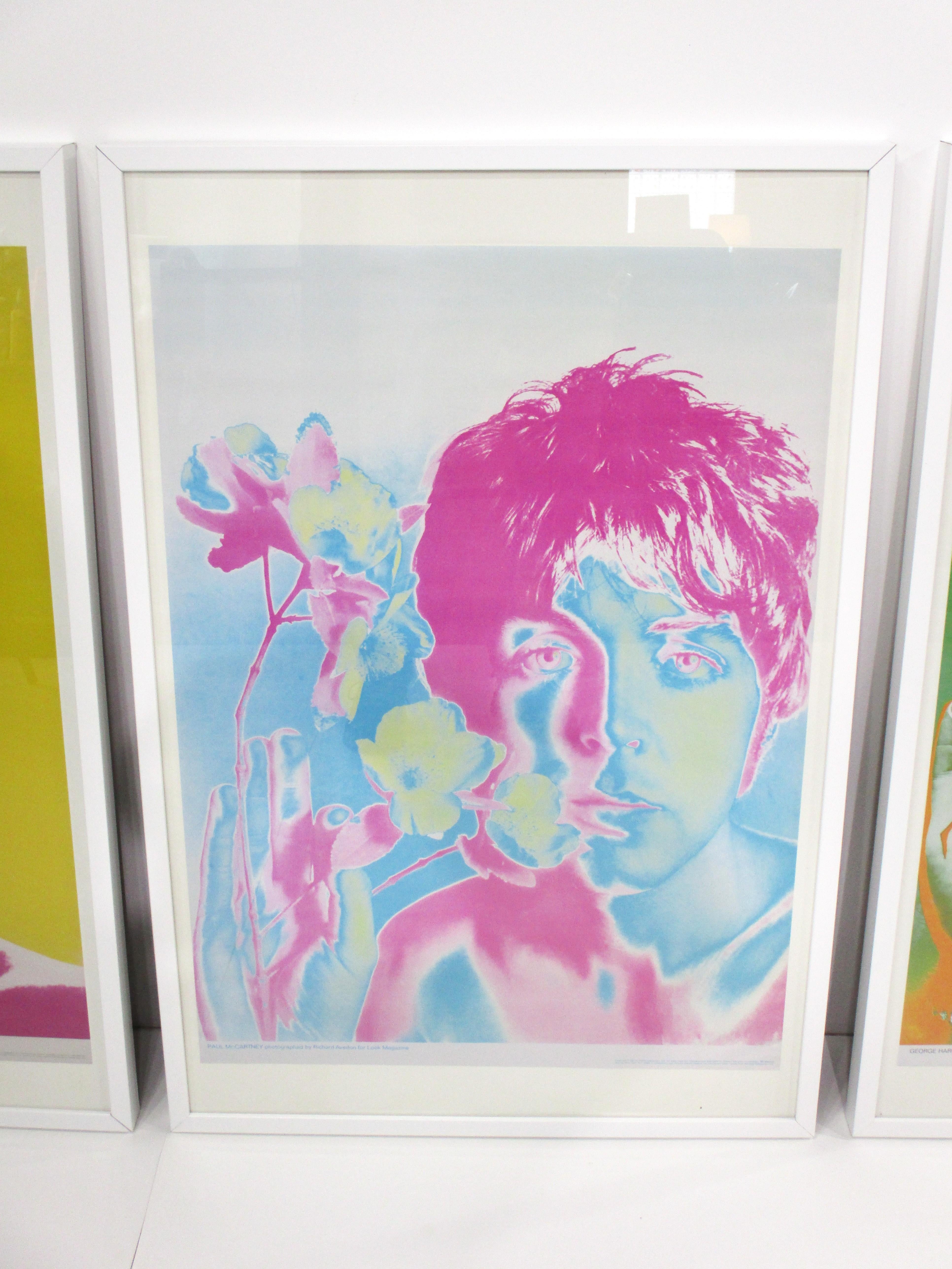 American Beatles Posters by Richard Avedon 1967 for Look Magazine Nems Enterprises LTD