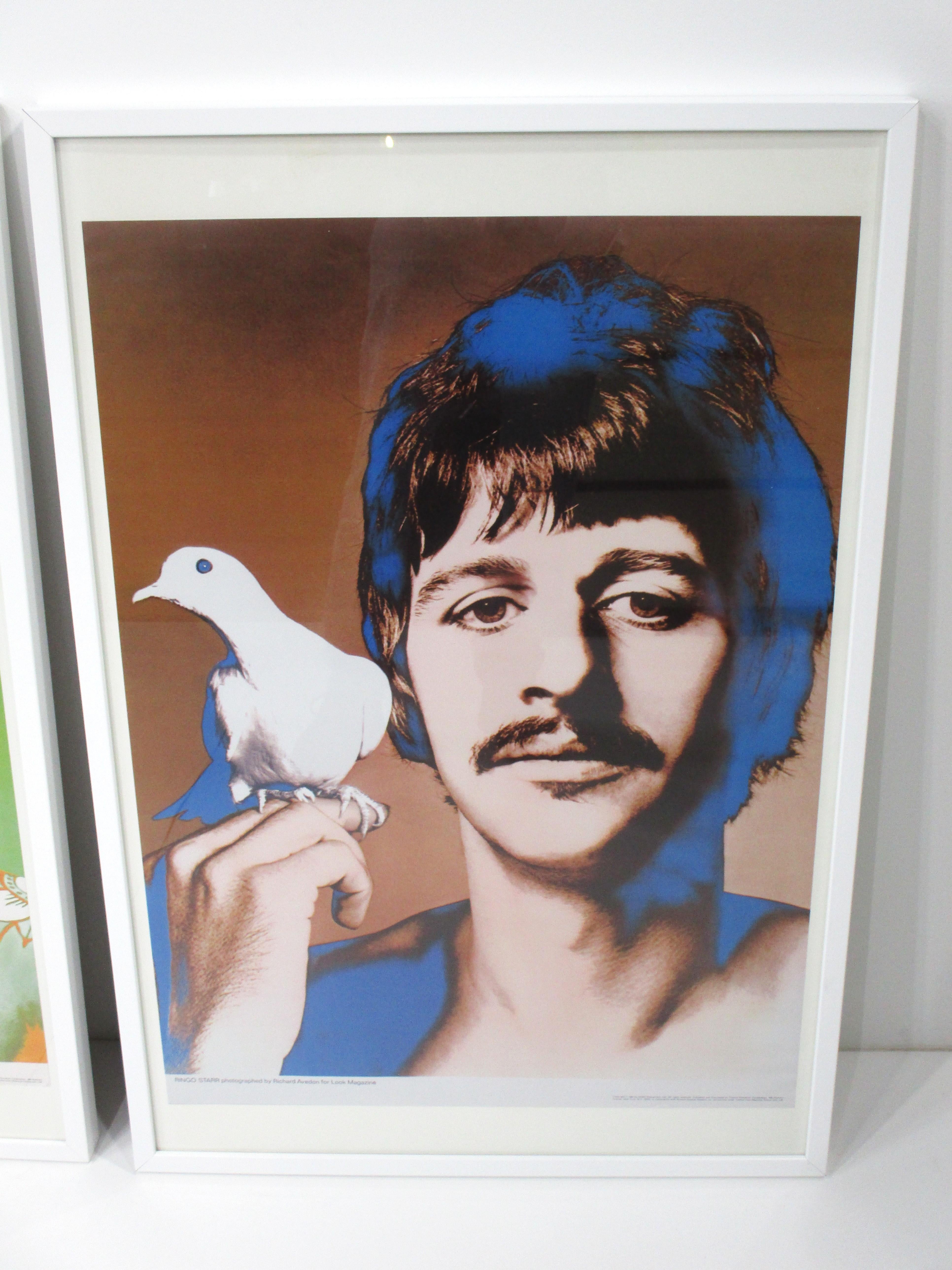 20th Century Beatles Posters by Richard Avedon 1967 for Look Magazine Nems Enterprises LTD