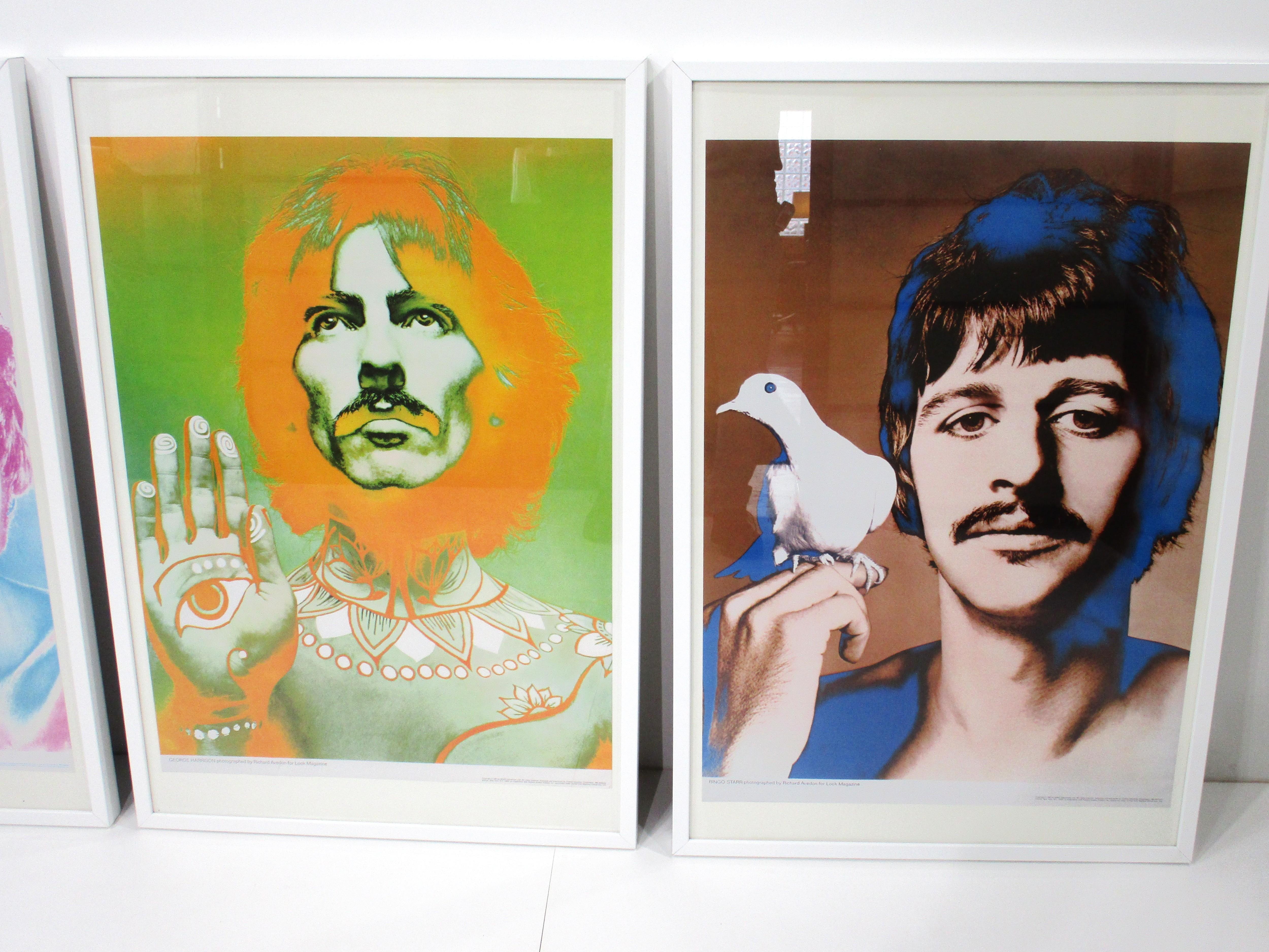 Beatles Posters by Richard Avedon 1967 for Look Magazine Nems Enterprises LTD 1