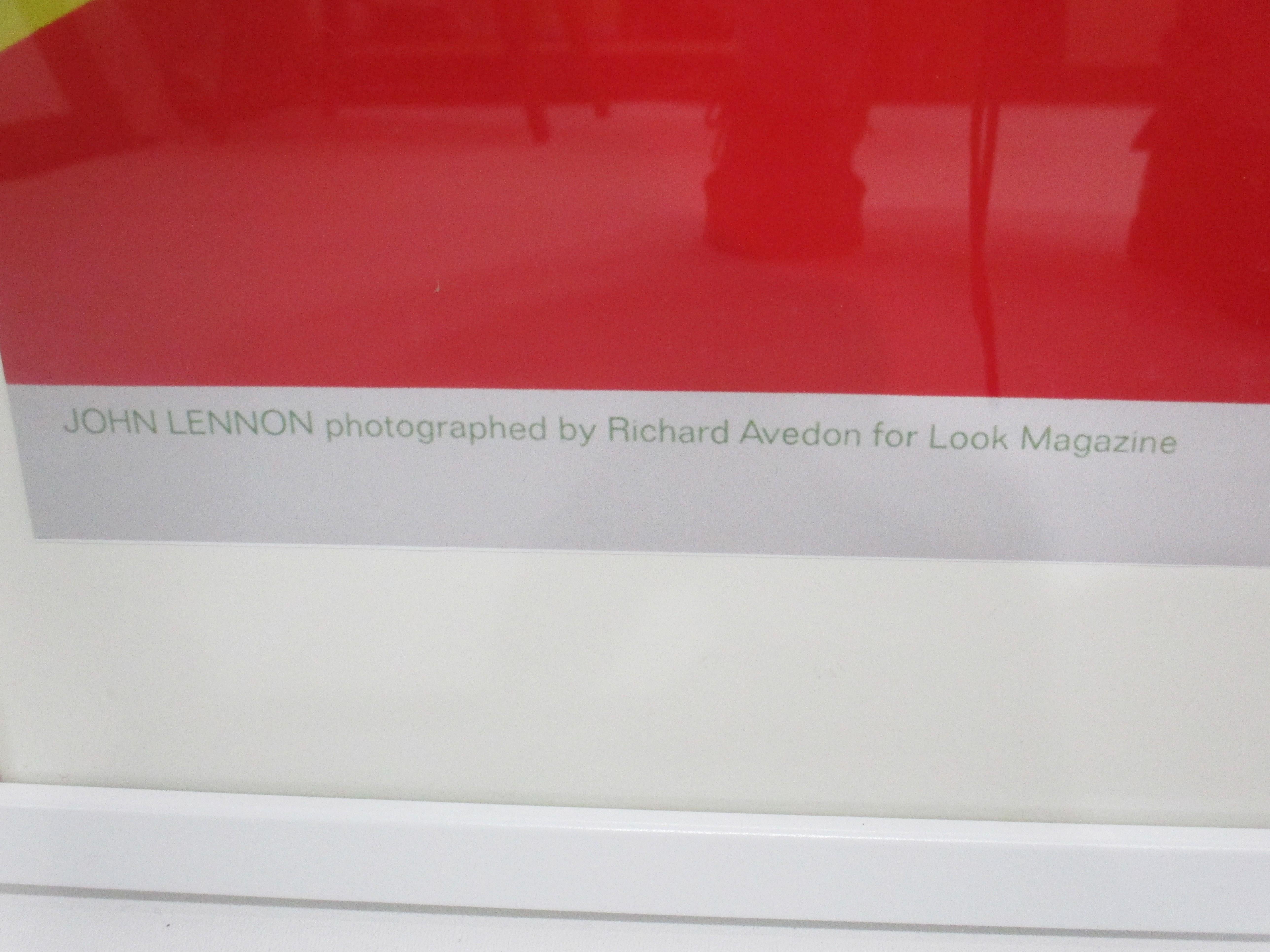 Beatles Posters by Richard Avedon 1967 for Look Magazine Nems Enterprises LTD 2