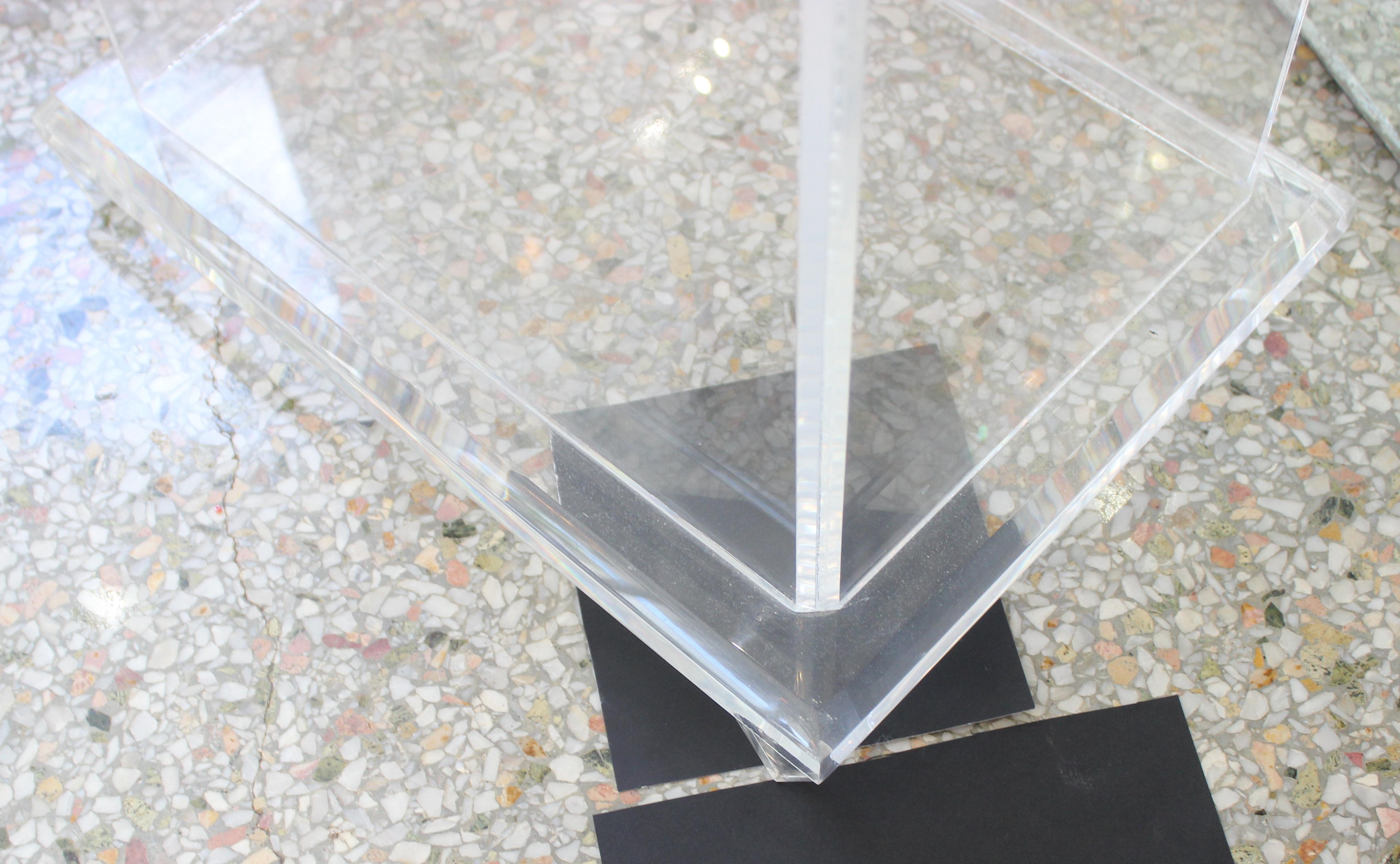 Lucite Beatrice Eiges Marble Sculpture 