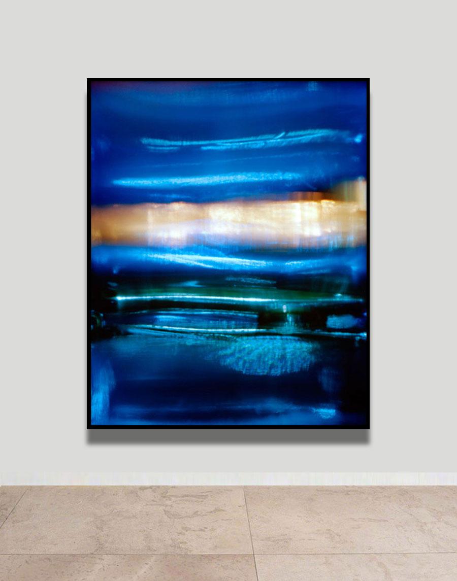 Blauer Samt – Photograph von Béatrice Hug
