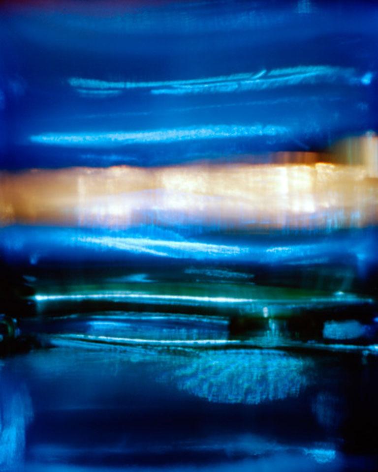 Béatrice Hug Abstract Photograph - Blue Velvet