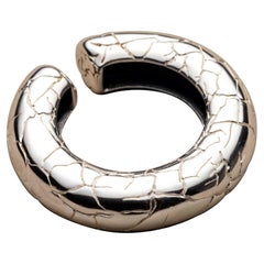 Brazalete para oreja grande Beatrice de plata de Cocoerow Joyería fina