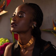 Beatrice Mini Textured Ear Cuff Silver by Cocoerow Fine Jewelry