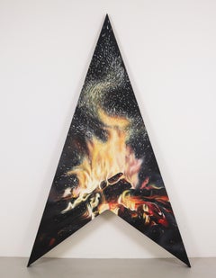 Fabric Abstract Paintings