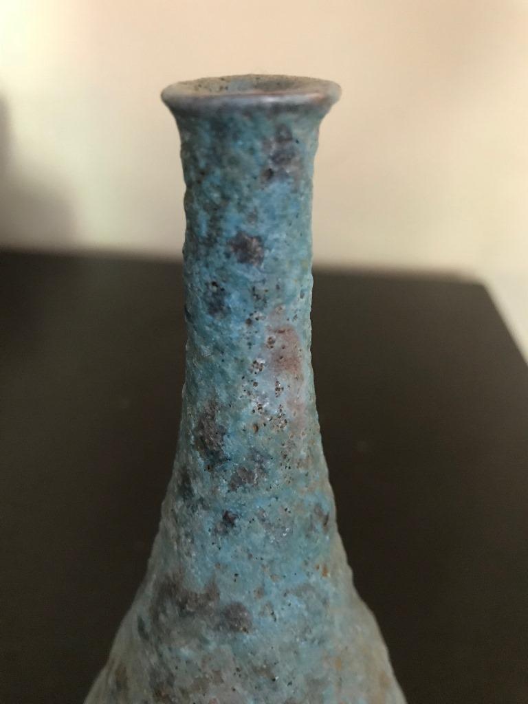 American Beatrice Wood Lava Glazed Earthenware Vase
