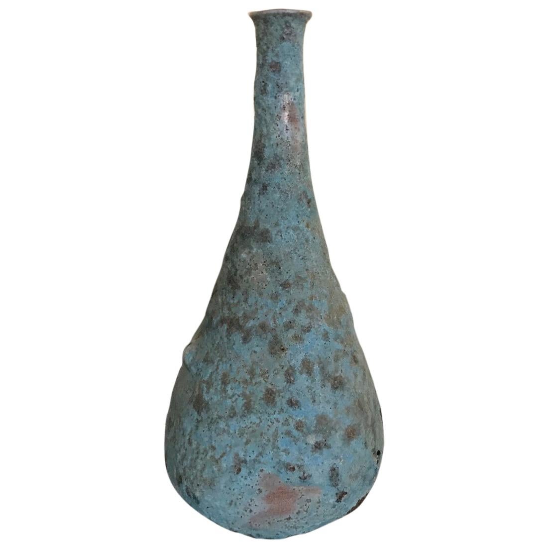 Beatrice Wood Lava Glazed Earthenware Vase