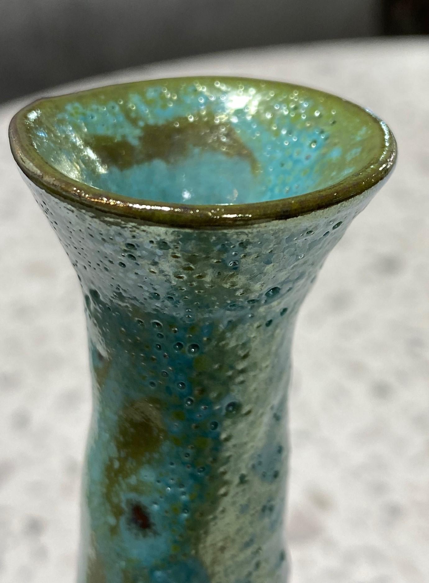 Beatrice Wood Firmado Jarrón de mediados de siglo California Pottery Studio Luster Glaze en venta 2
