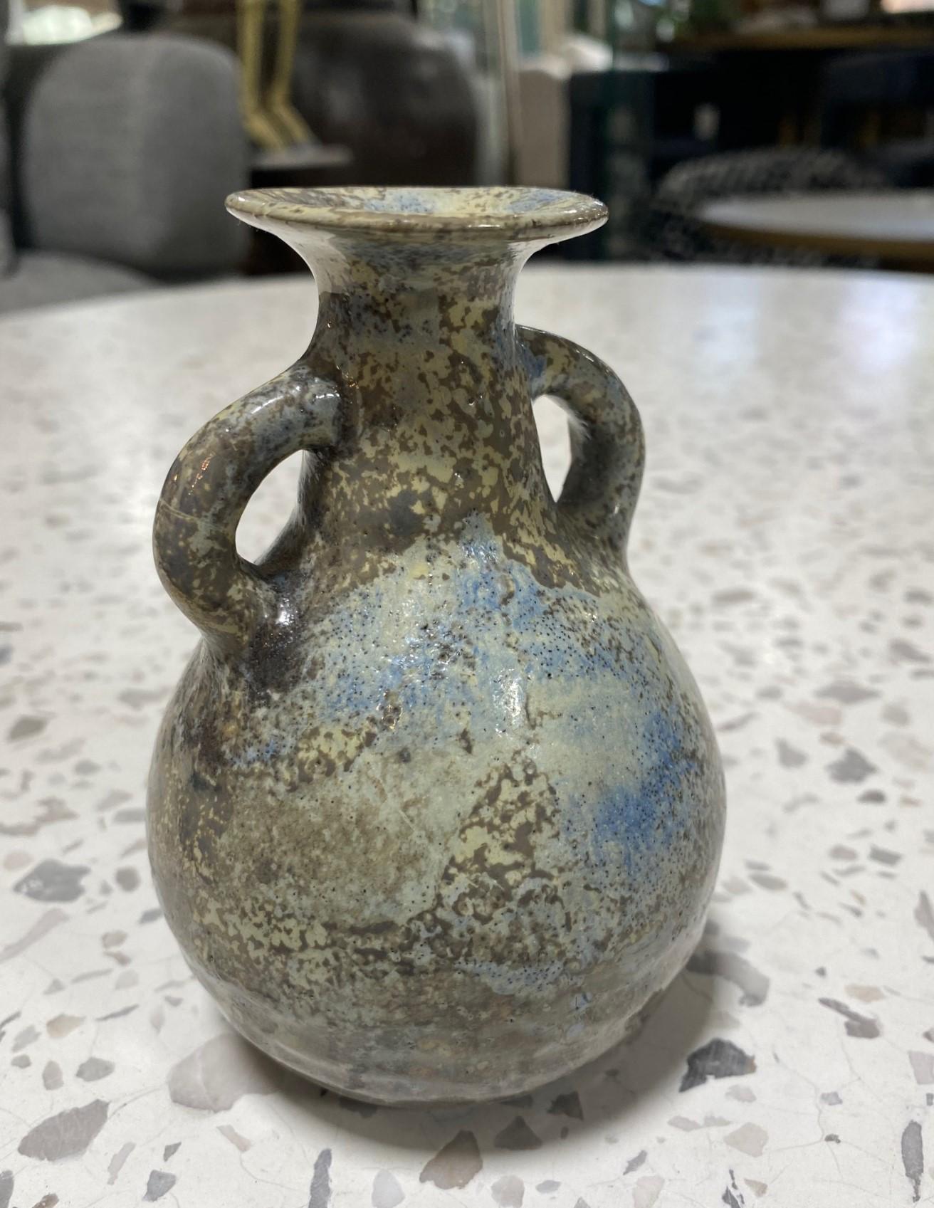 Beatrice Wood Signed Mid-Century California Studio Pottery Luster Glaze Vase In Good Condition For Sale In Studio City, CA