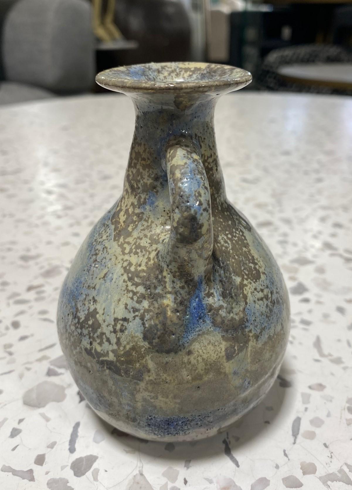 Beatrice Wood Signed Mid-Century California Studio Pottery Luster Glaze Vase For Sale 1