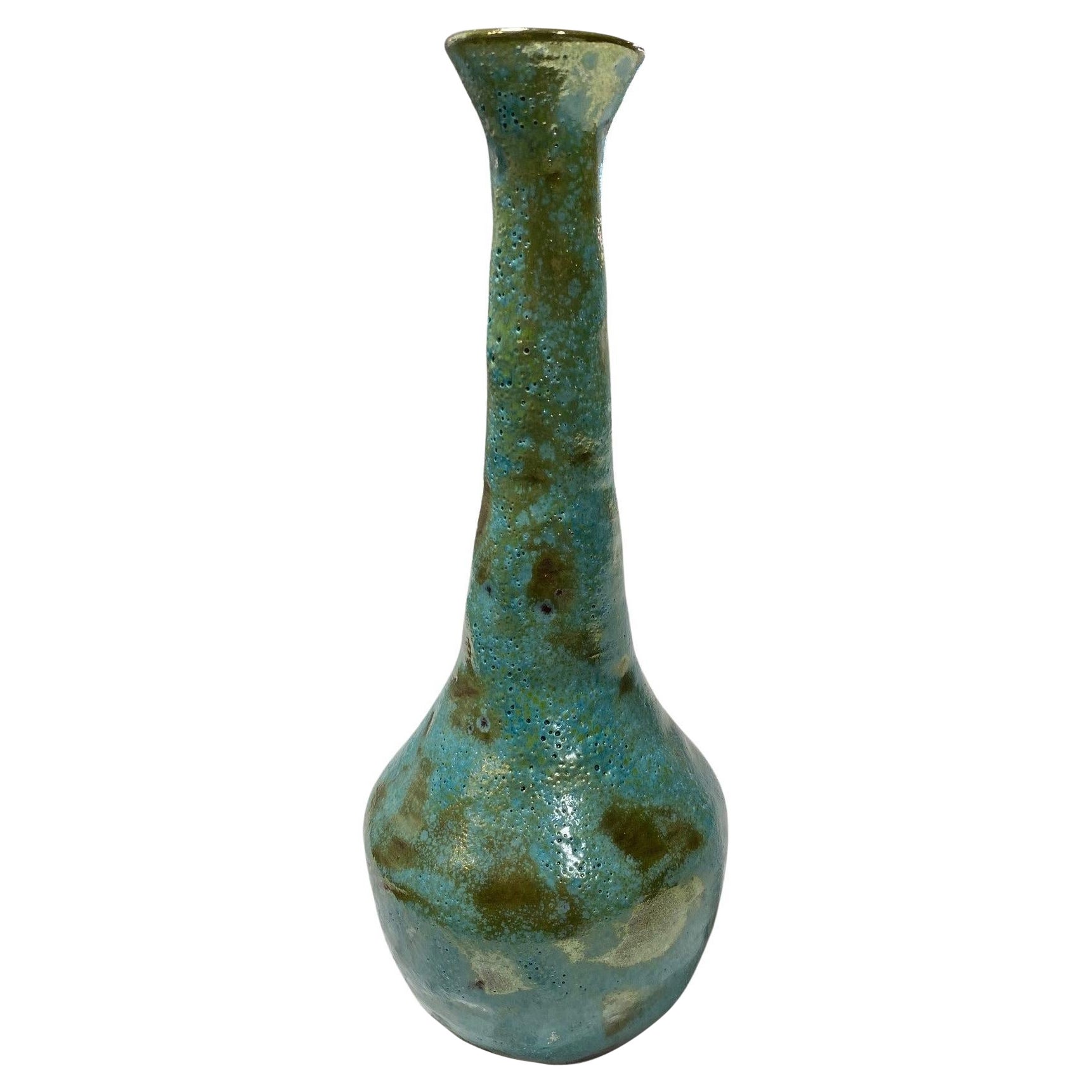 Beatrice Wood Firmado Jarrón de mediados de siglo California Pottery Studio Luster Glaze