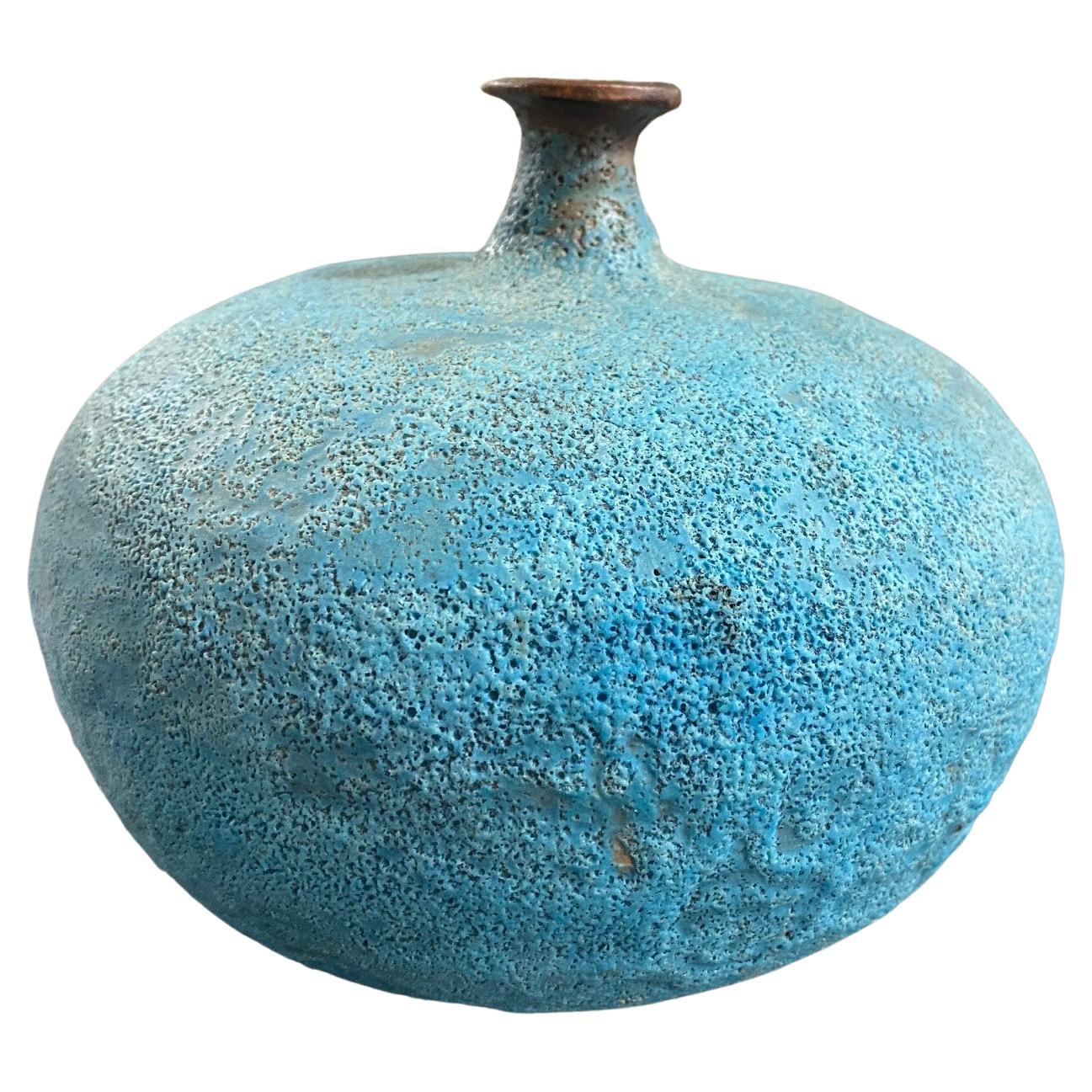 Studio Modern Art Multi Colored Oval Vase