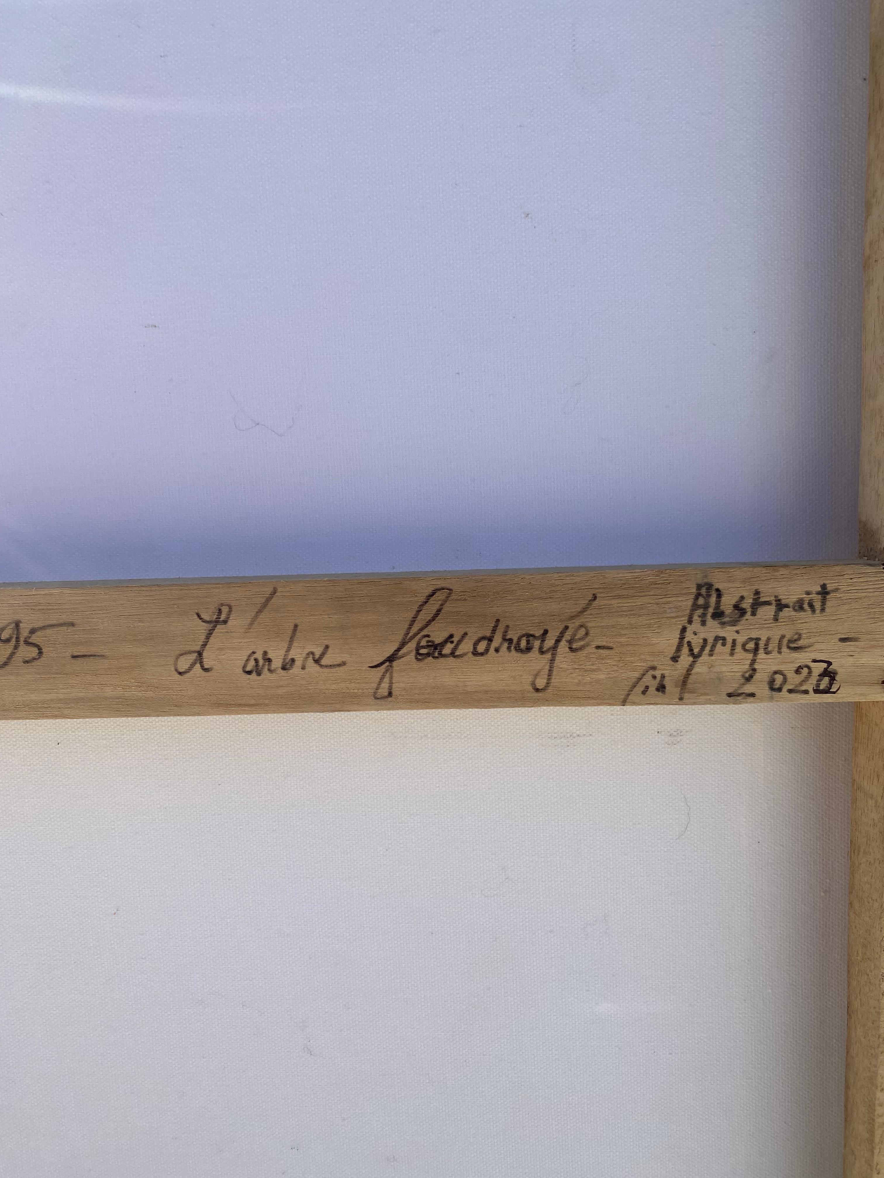 Beatrix agius L'arbre foudroyé Acryl auf Leinwand im Zustand „Hervorragend“ im Angebot in Saint ouen, FR