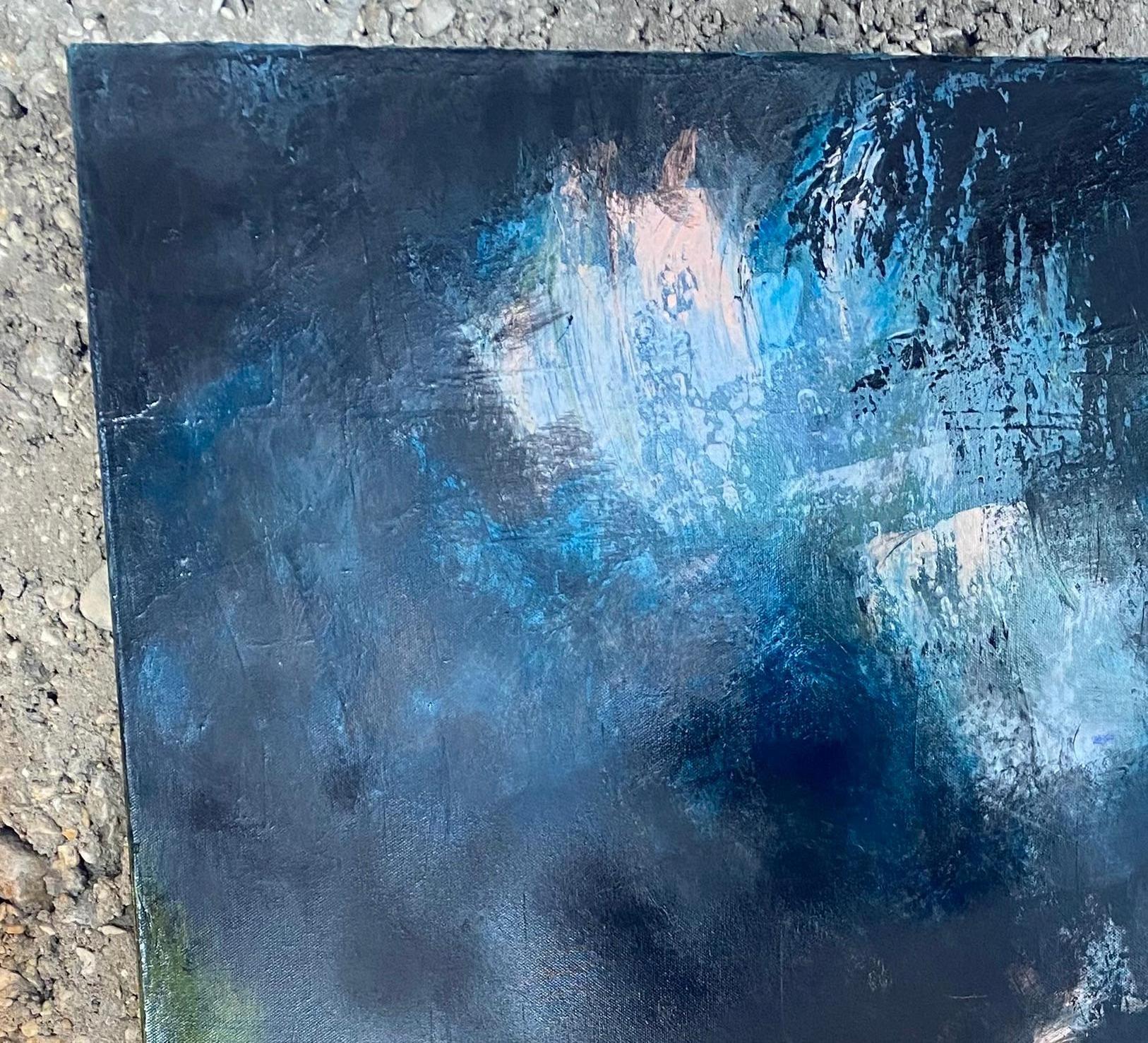 Beatrix agius L'arbre foudroyé Acryl auf Leinwand (21. Jahrhundert und zeitgenössisch) im Angebot