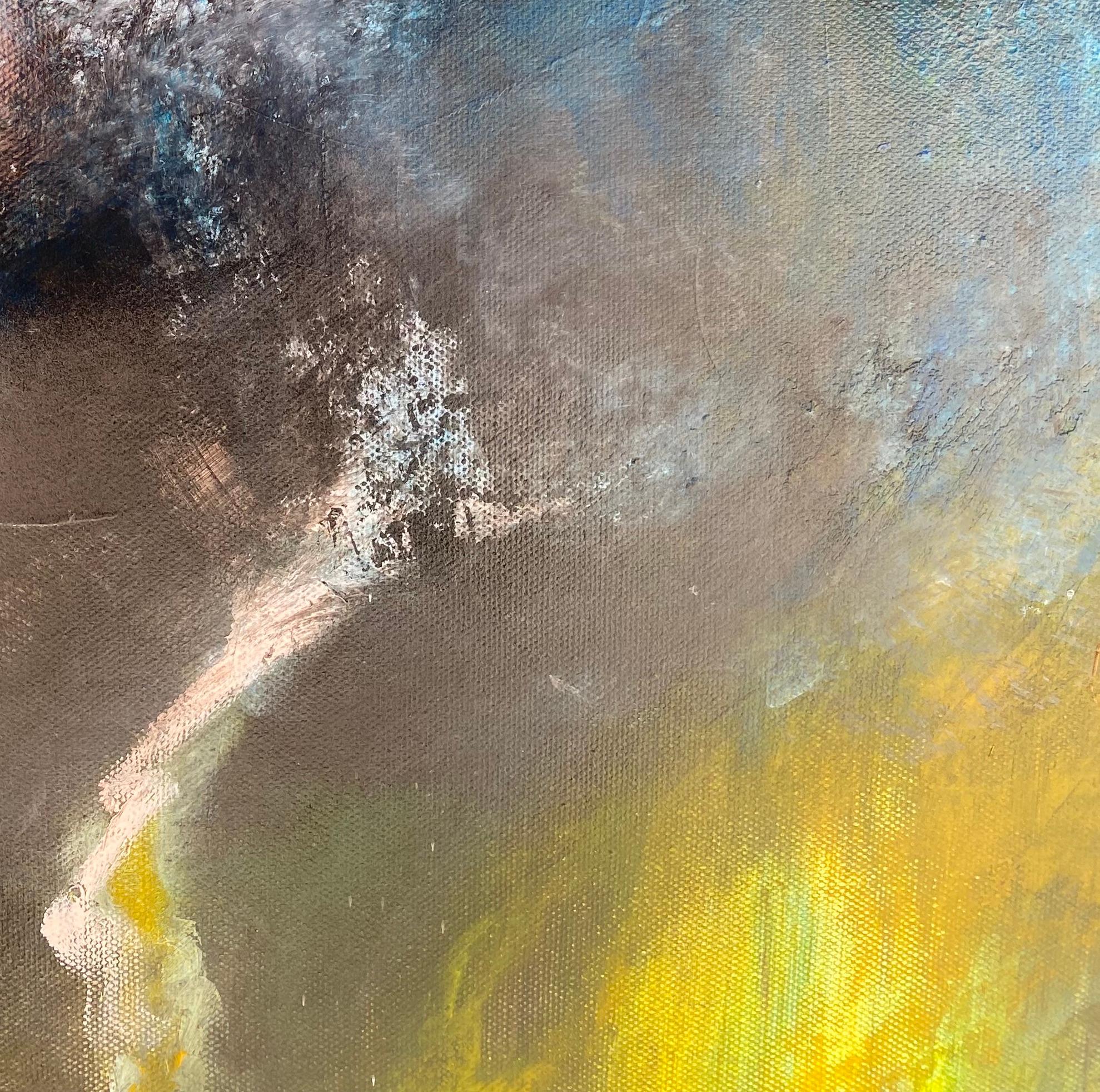 Beatrix agius L'arbre foudroyé Acryl auf Leinwand im Angebot 1