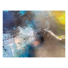 Beatrix agius L’arbre foudroyé Acrylic on canvas