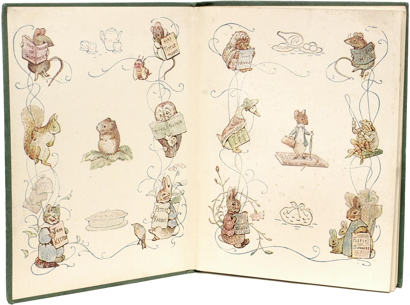 Beatrix Potter, Tale of Jemima Puddle-Duck, Presentation Copy, with a Drawing 1