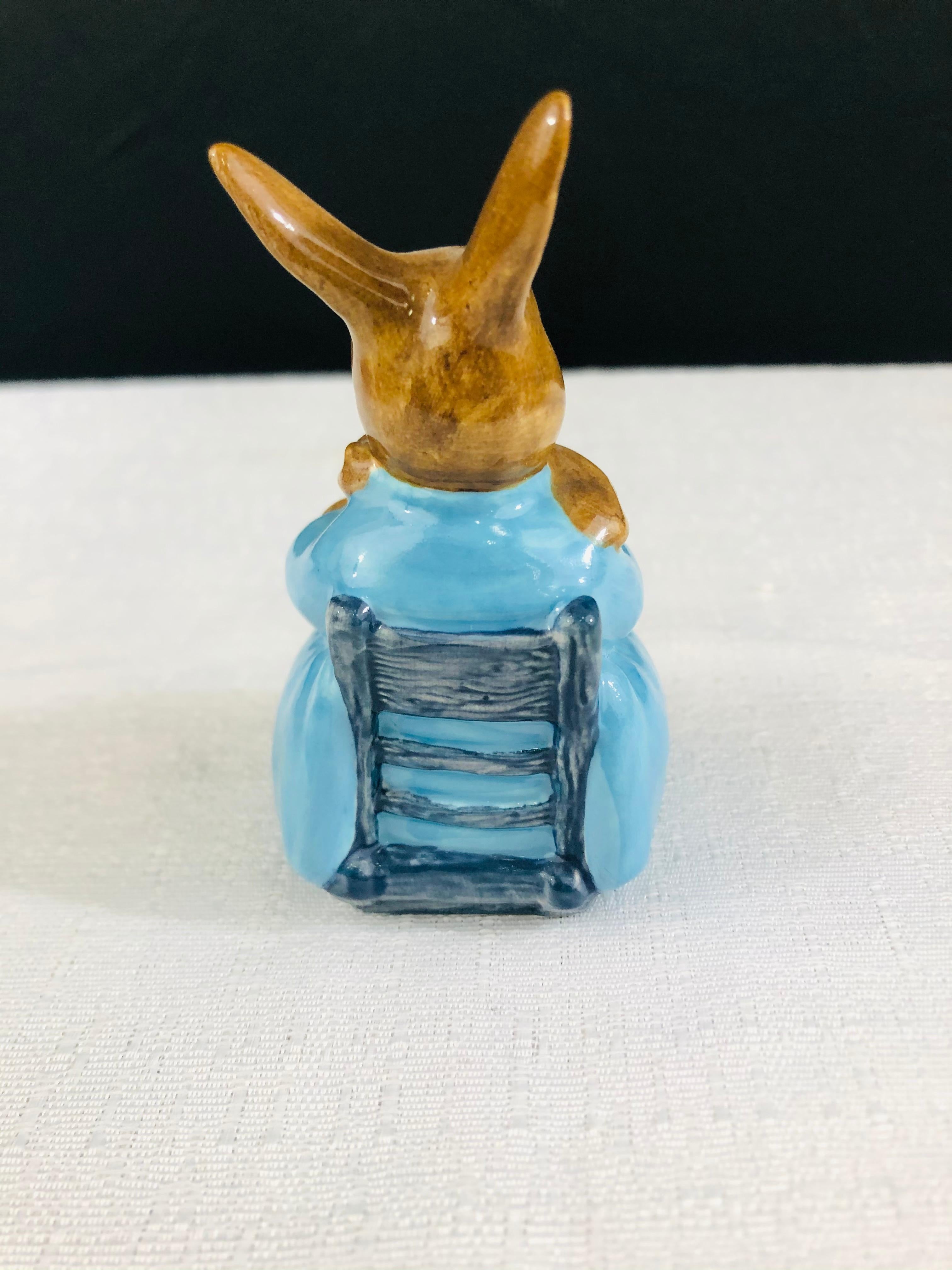 English Beatrix Potter’s Collectible Animal Figurines Set of 5