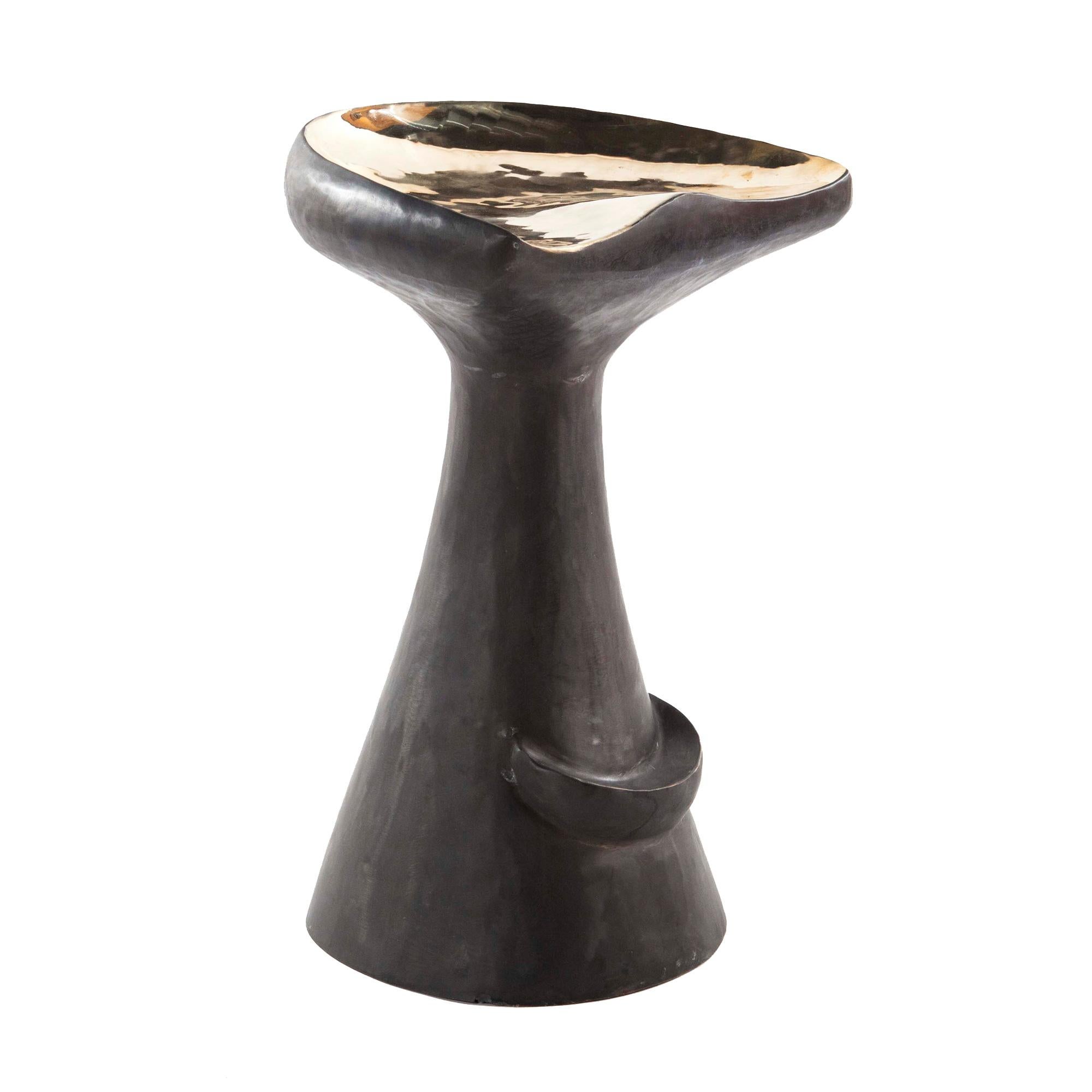 Beatriz Bronze Counter Stools by Newel Modern For Sale at 1stDibs