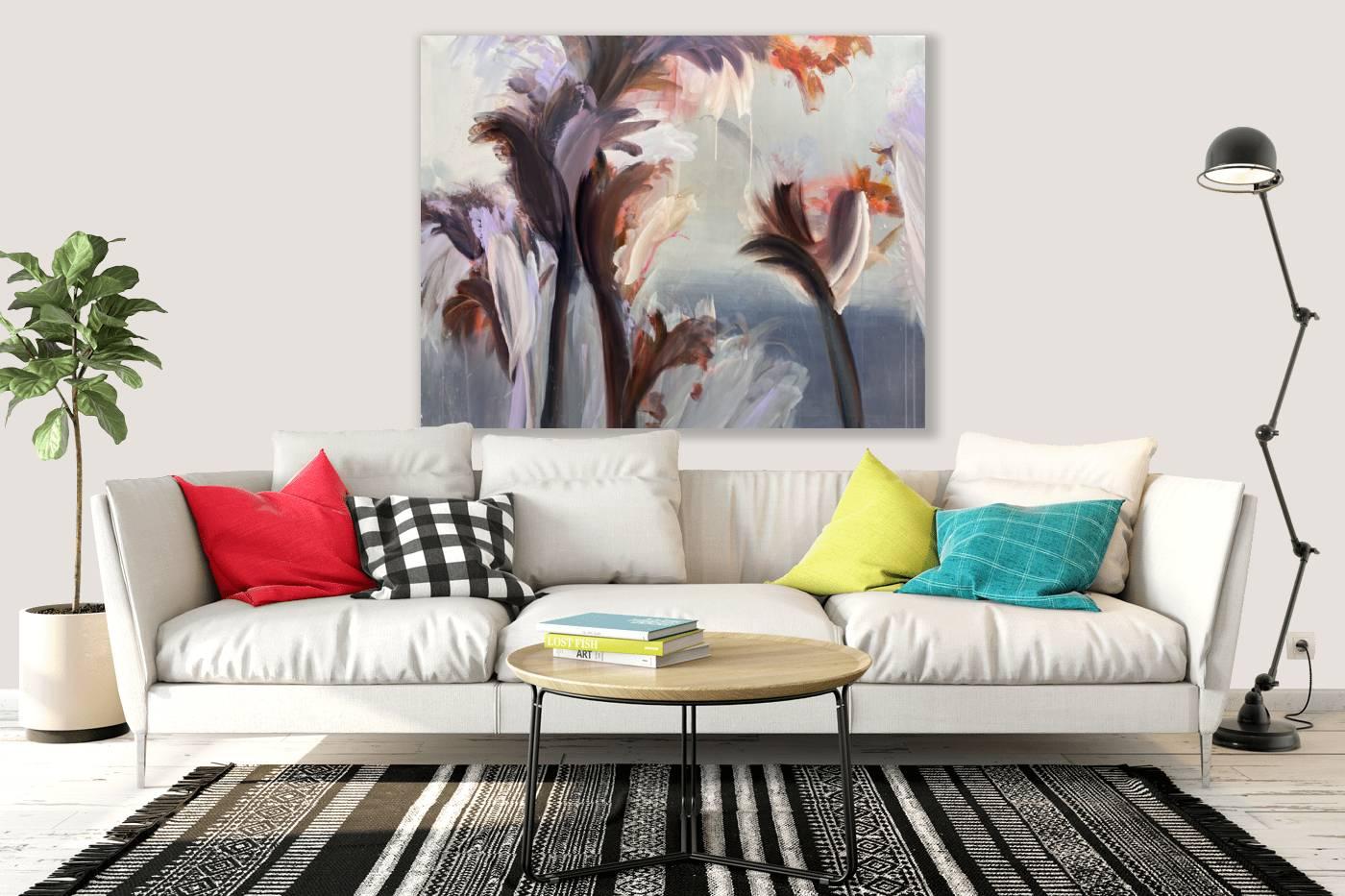 Wildblumen – Painting von Beatriz Elorza