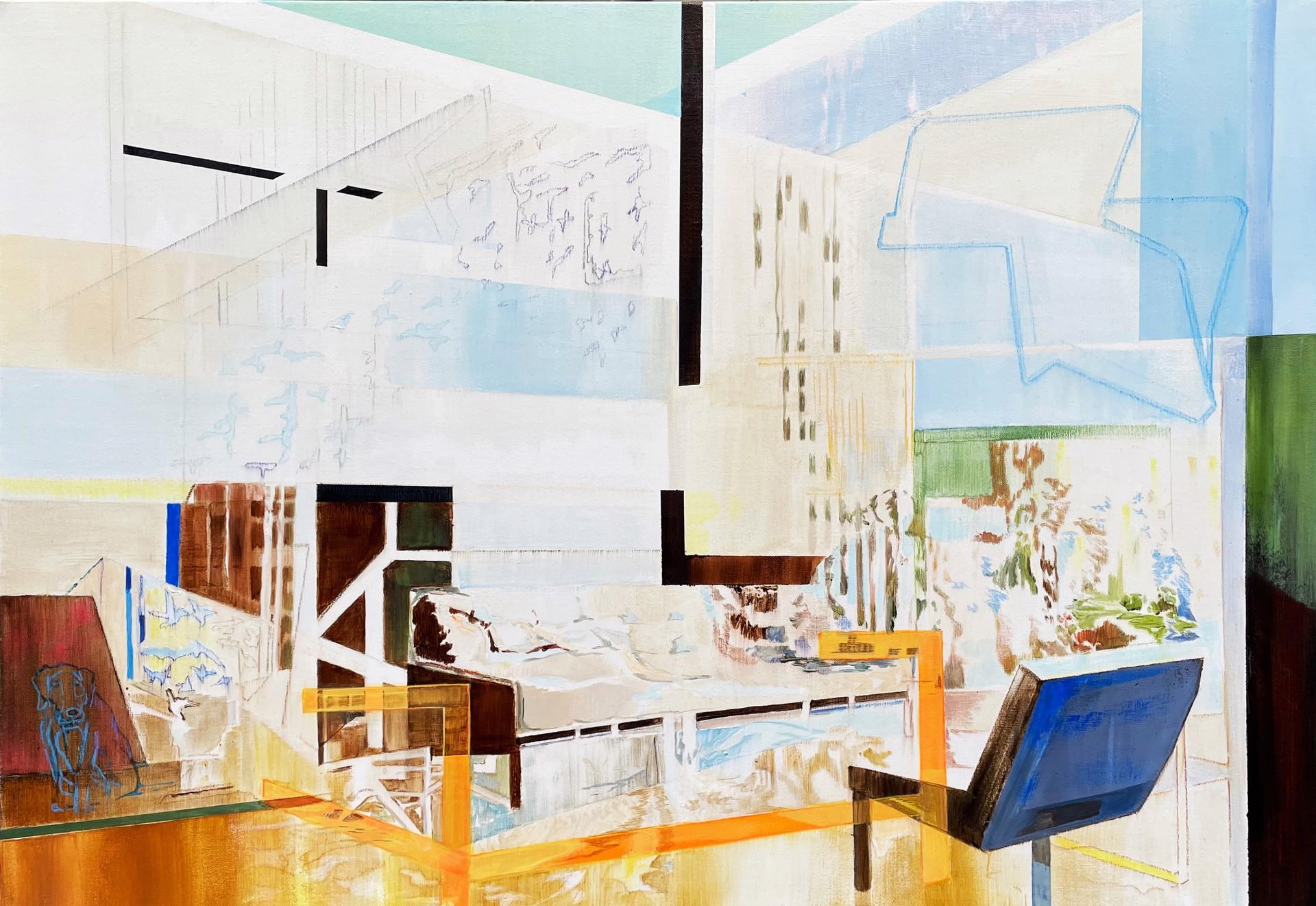 Beatriz Guzman Catena Abstract Painting - Alvarez II