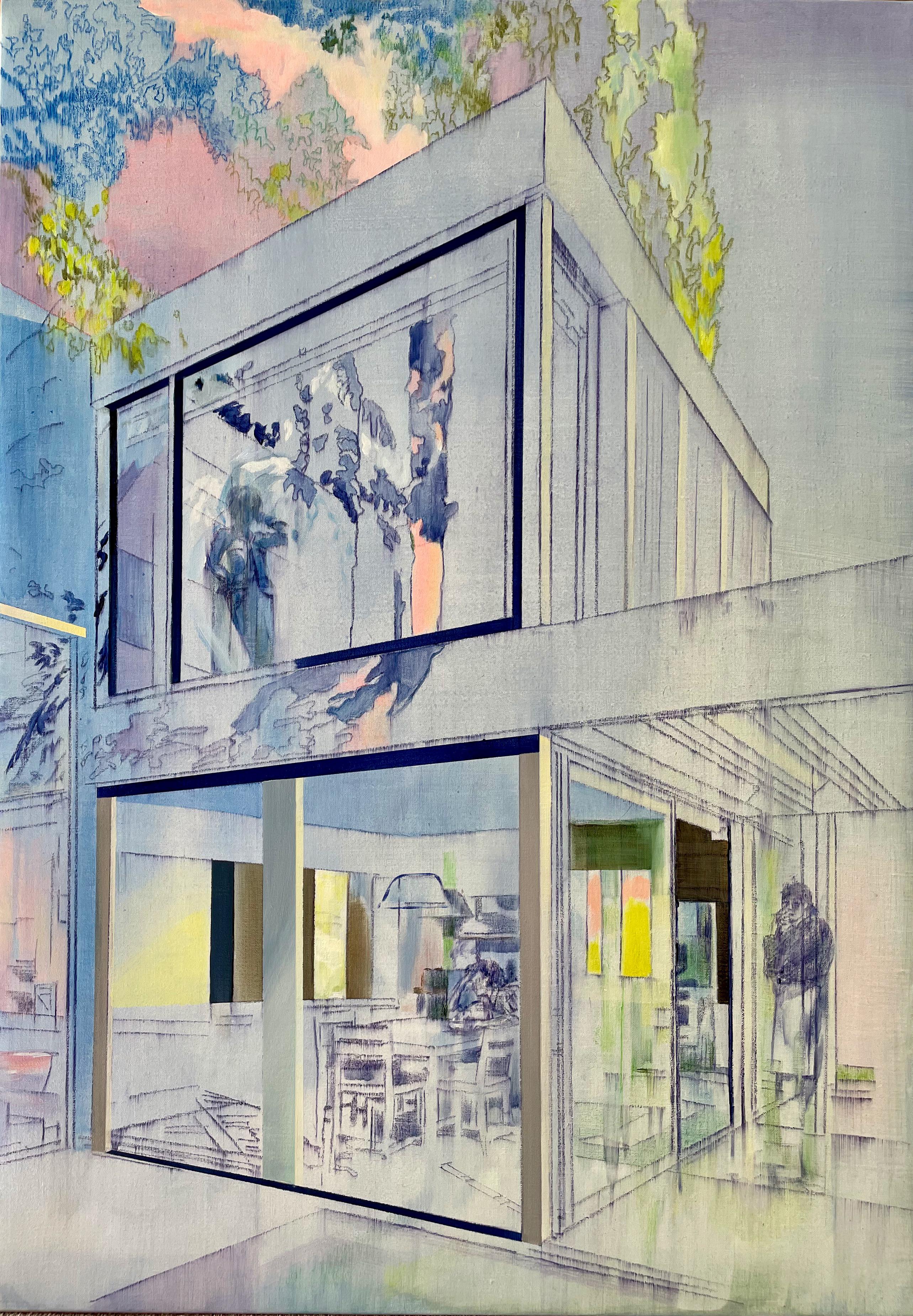 Interior Painting de Beatriz Guzman Catena - Entre dos pisos