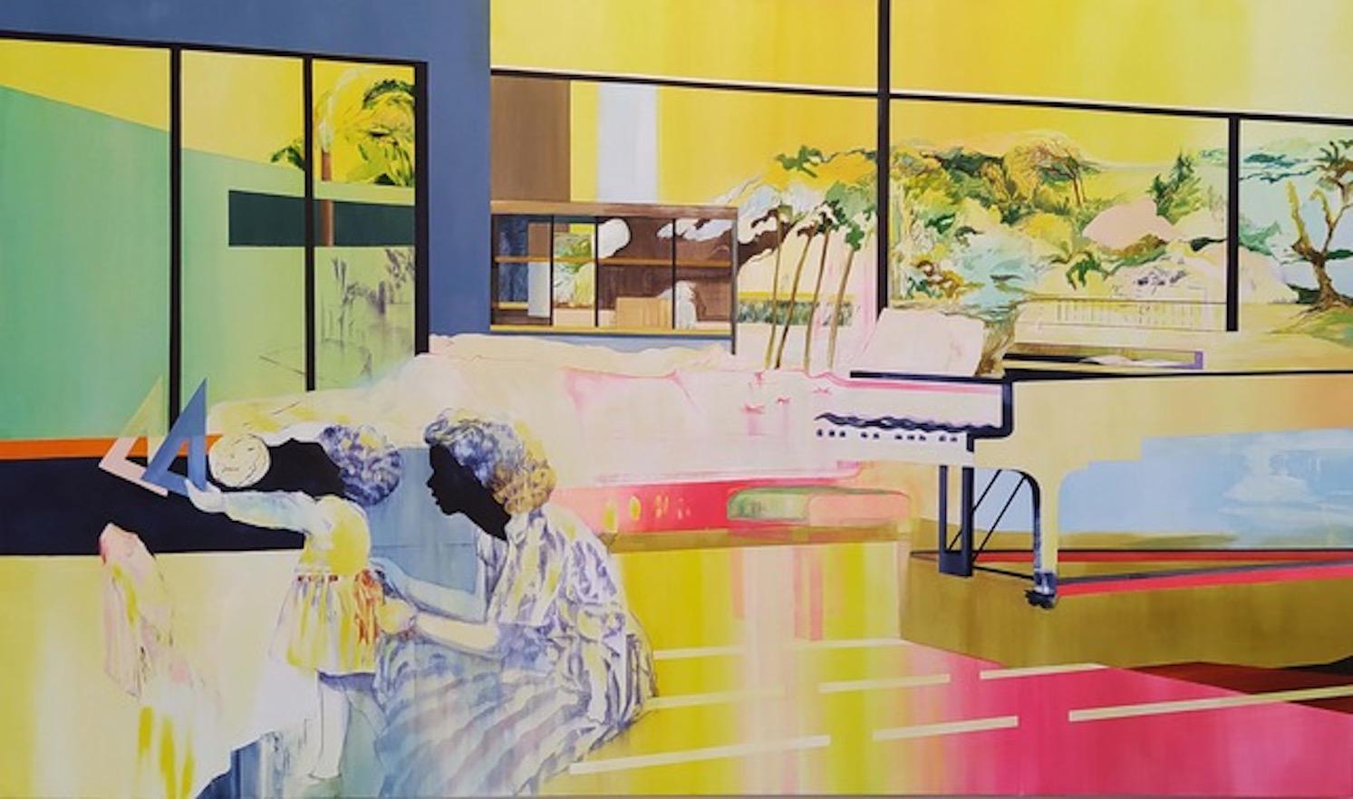 Sur Mesure II (sur mesure) - Painting de Beatriz Guzman