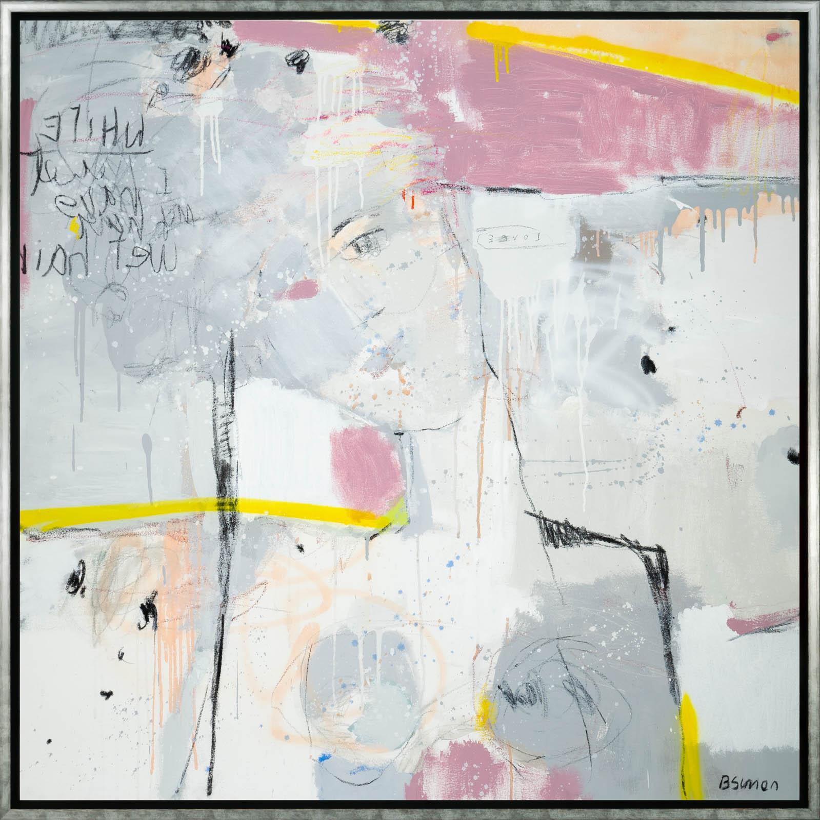 Girl - Mixed Media Art by Beatriz Simón