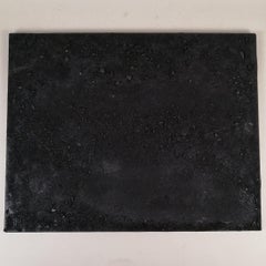 Beatriz Zamora "El Negro 1782" Technique mixte sur toile Peinture noire