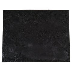 Beatriz Zamora "El Negro 1782" Mixed Media on Canvas Black Painting