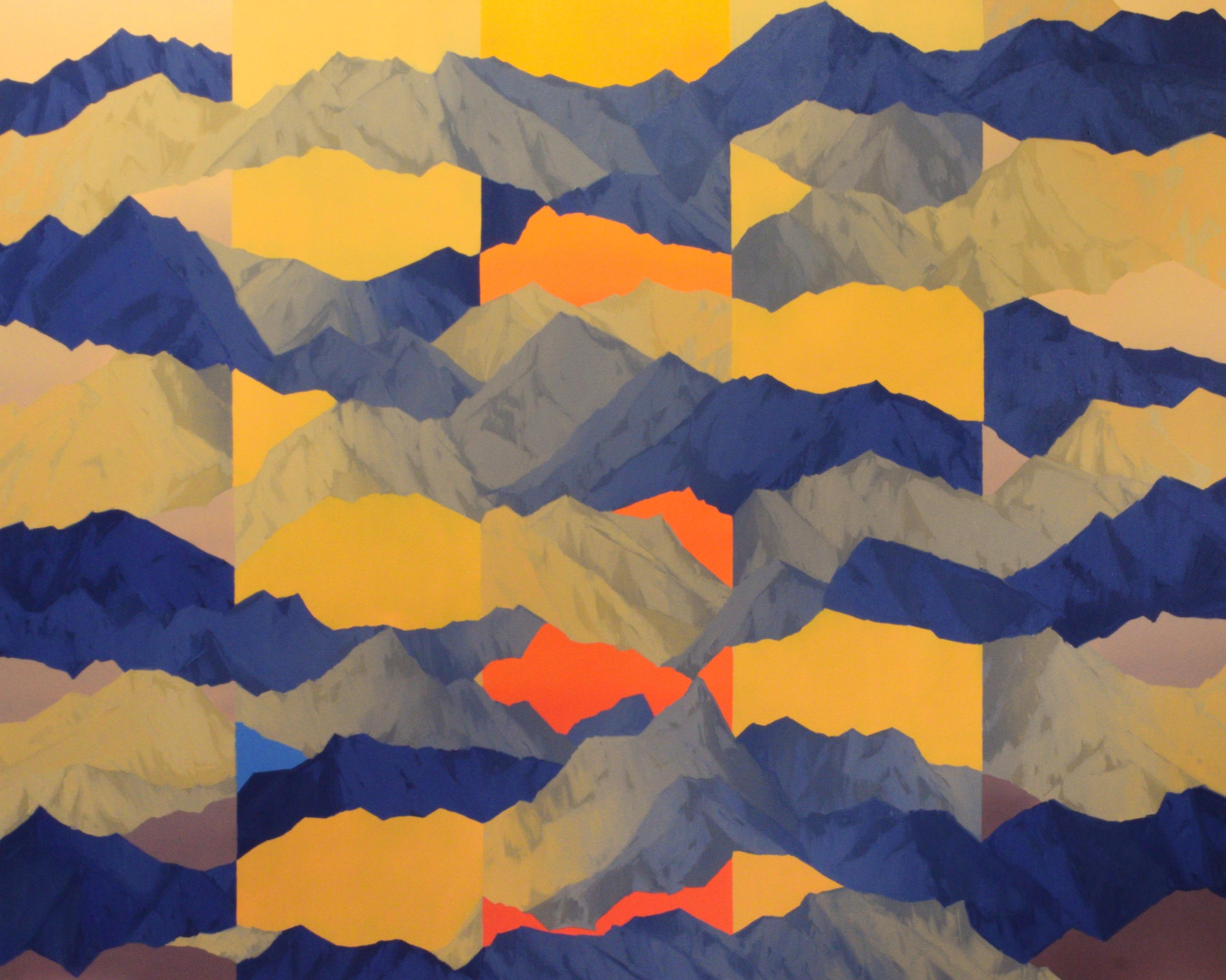 Landscape Painting di Beau Carey - Alzati e passa