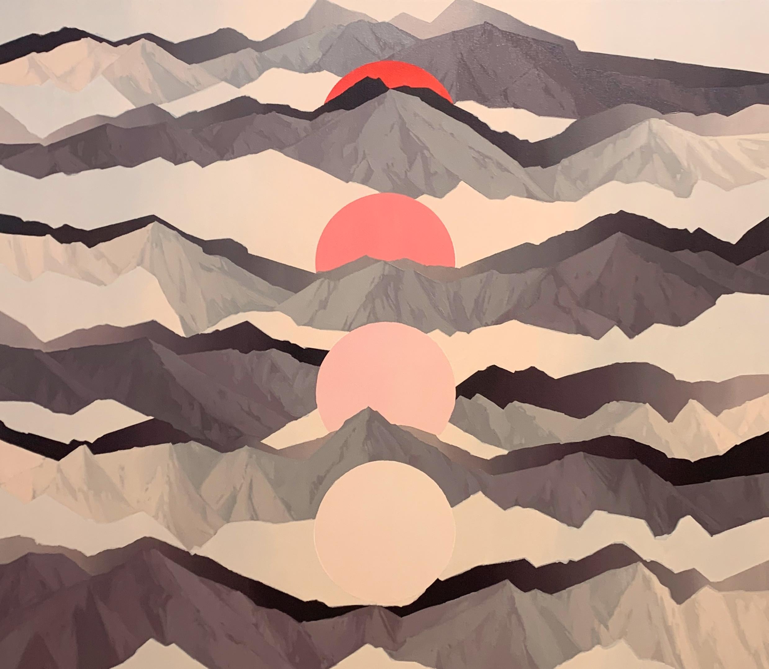 Landscape Painting di Beau Carey - Dune