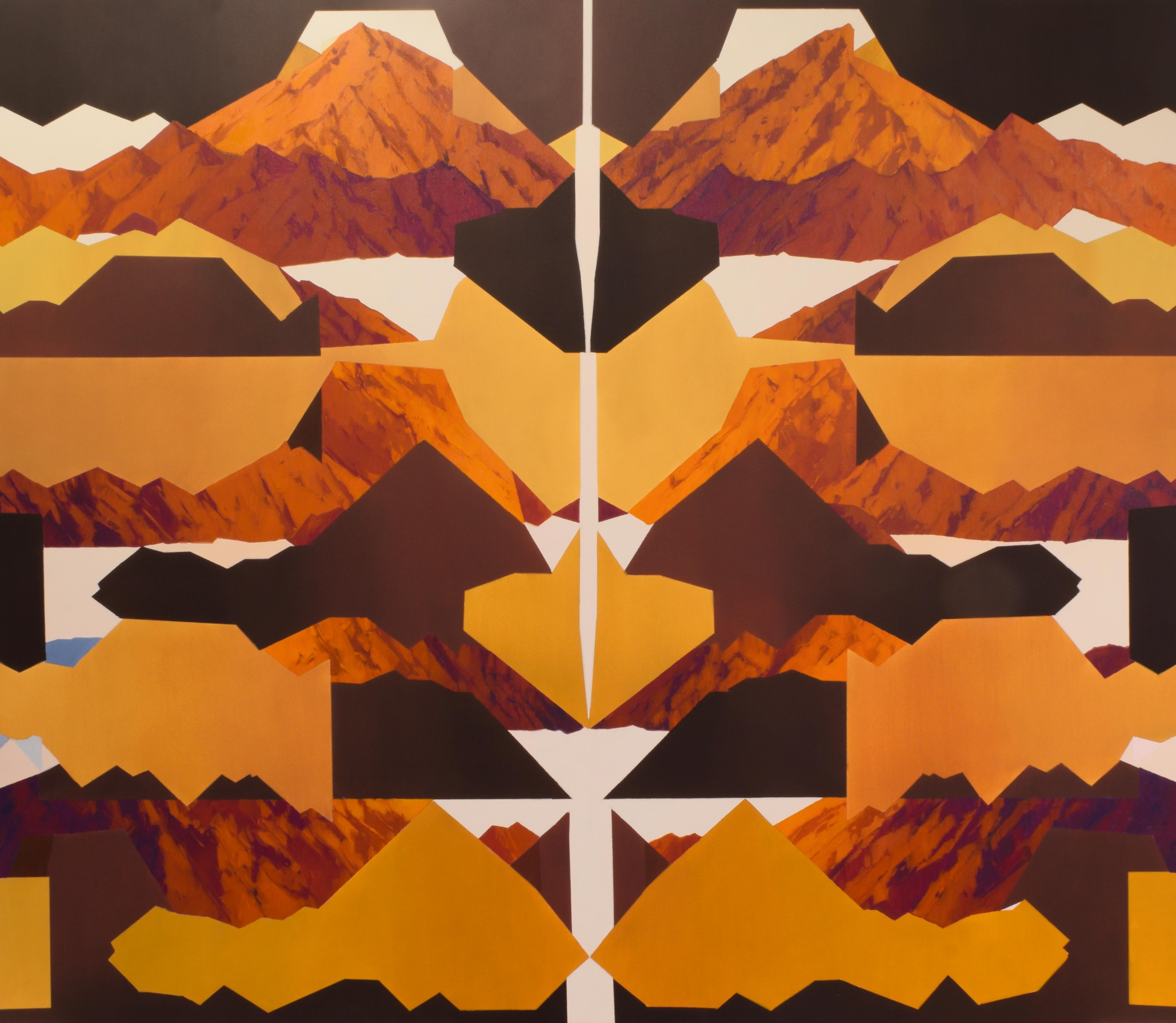 Landscape Painting di Beau Carey - Corsa all'oro
