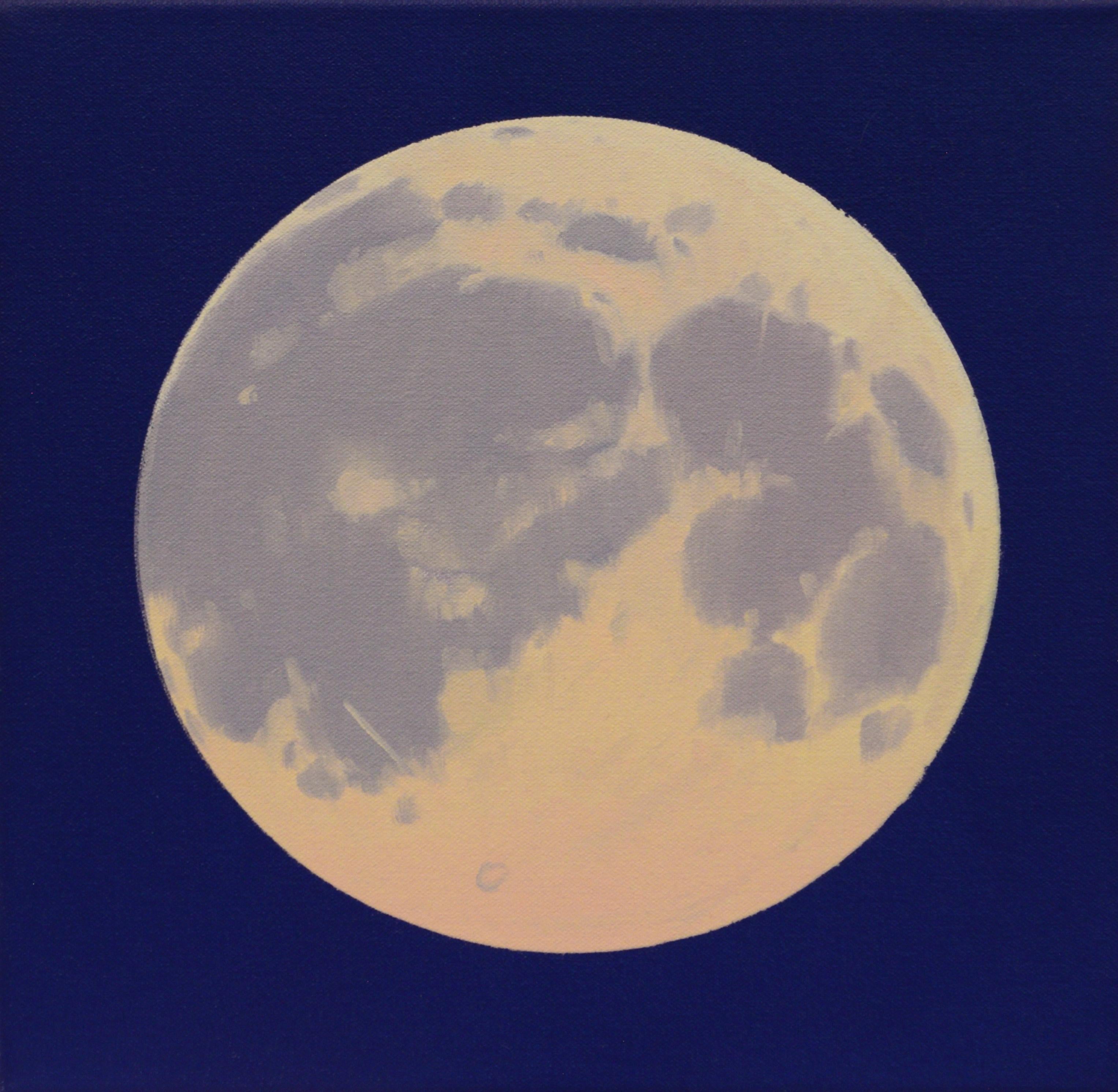 Moon 11 - Painting by Beau Carey
