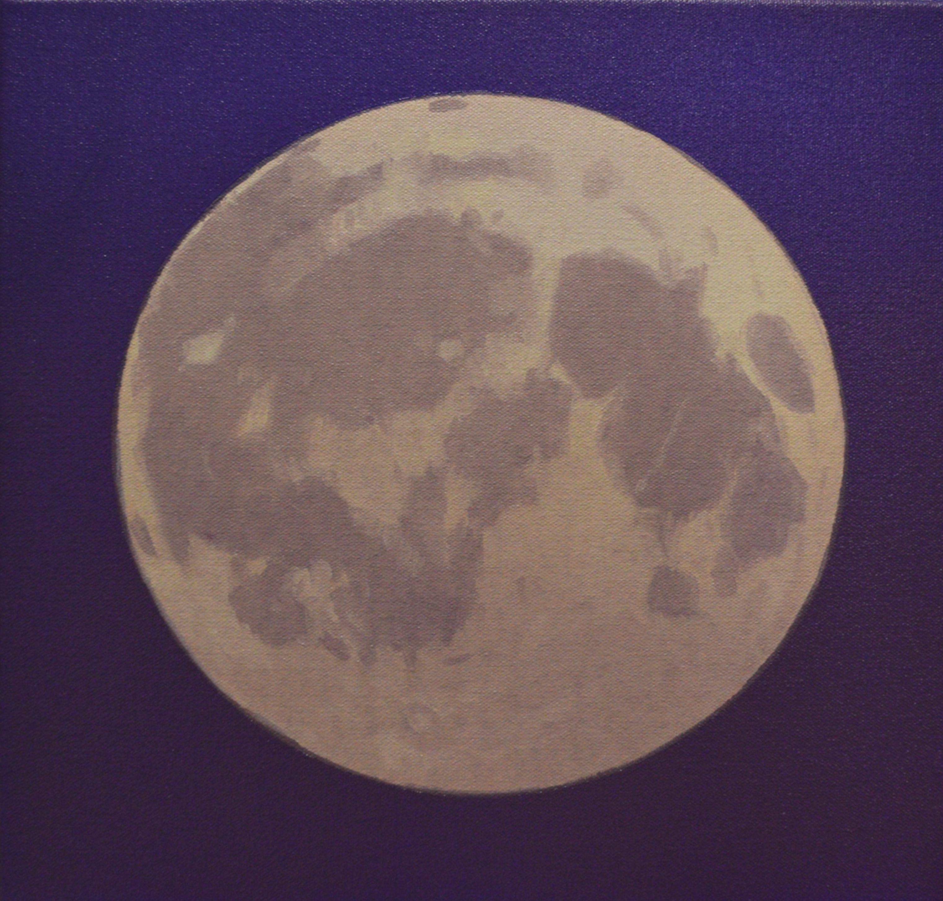 Moon 2 - Painting by Beau Carey