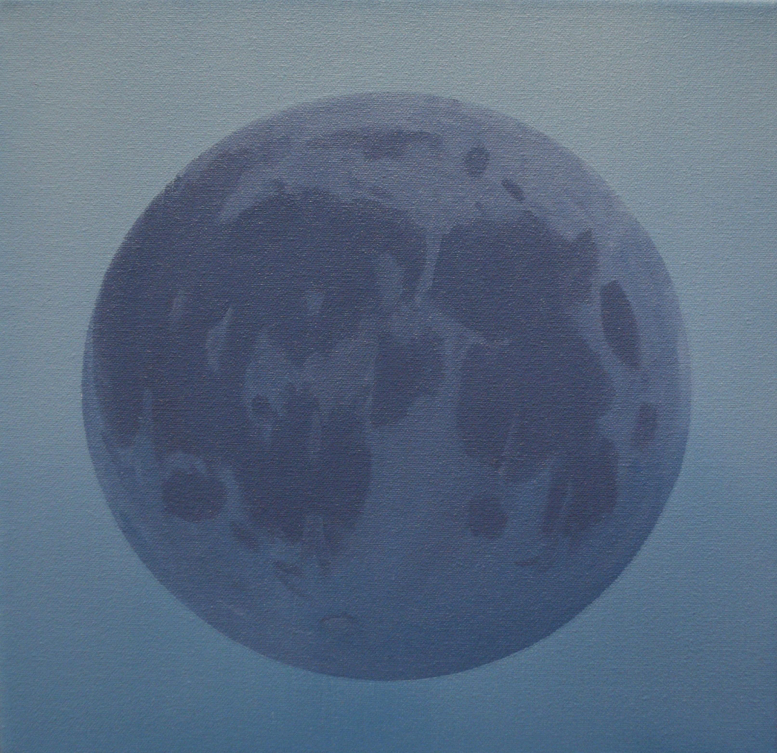 Moon 7 - Painting by Beau Carey