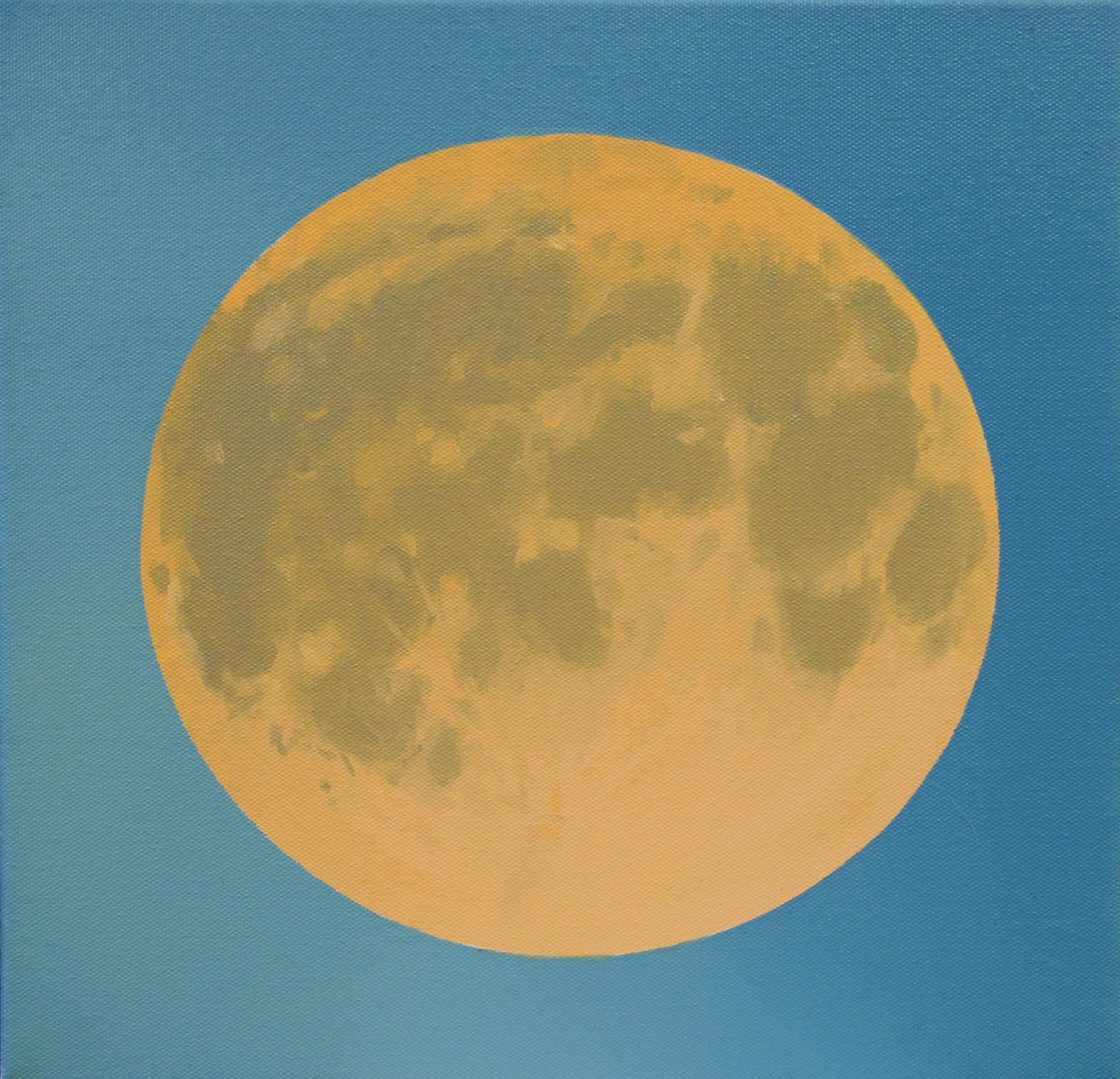 Landscape Painting di Beau Carey - Luna