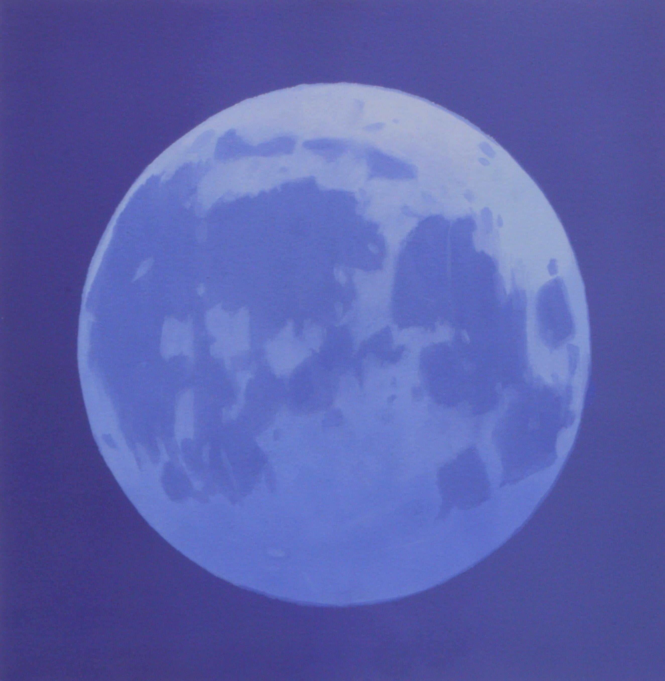 Beau Carey Landscape Painting - Paper Moon 4