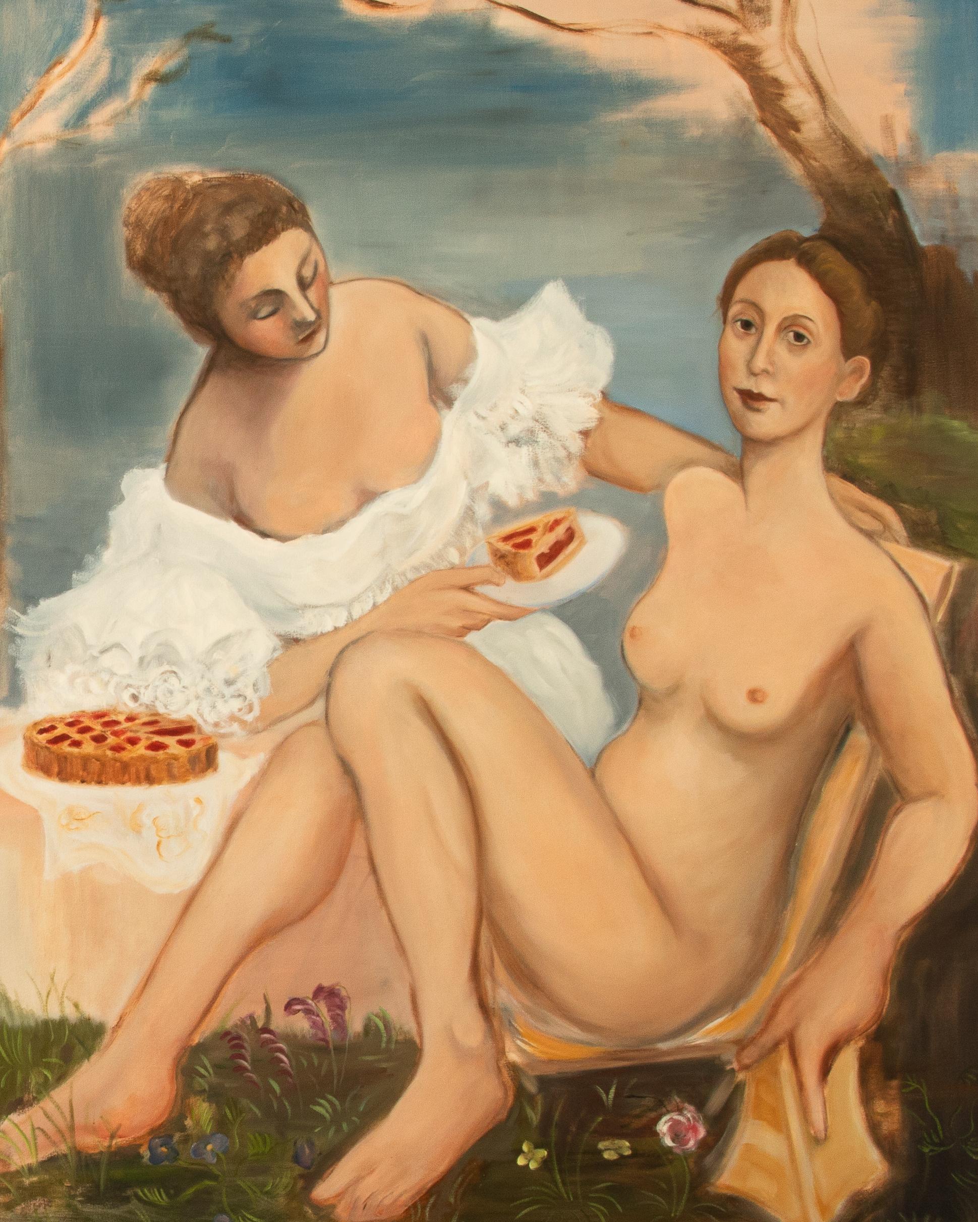 Beau Gabriel  Figurative Painting - The Venus of the Crostata 