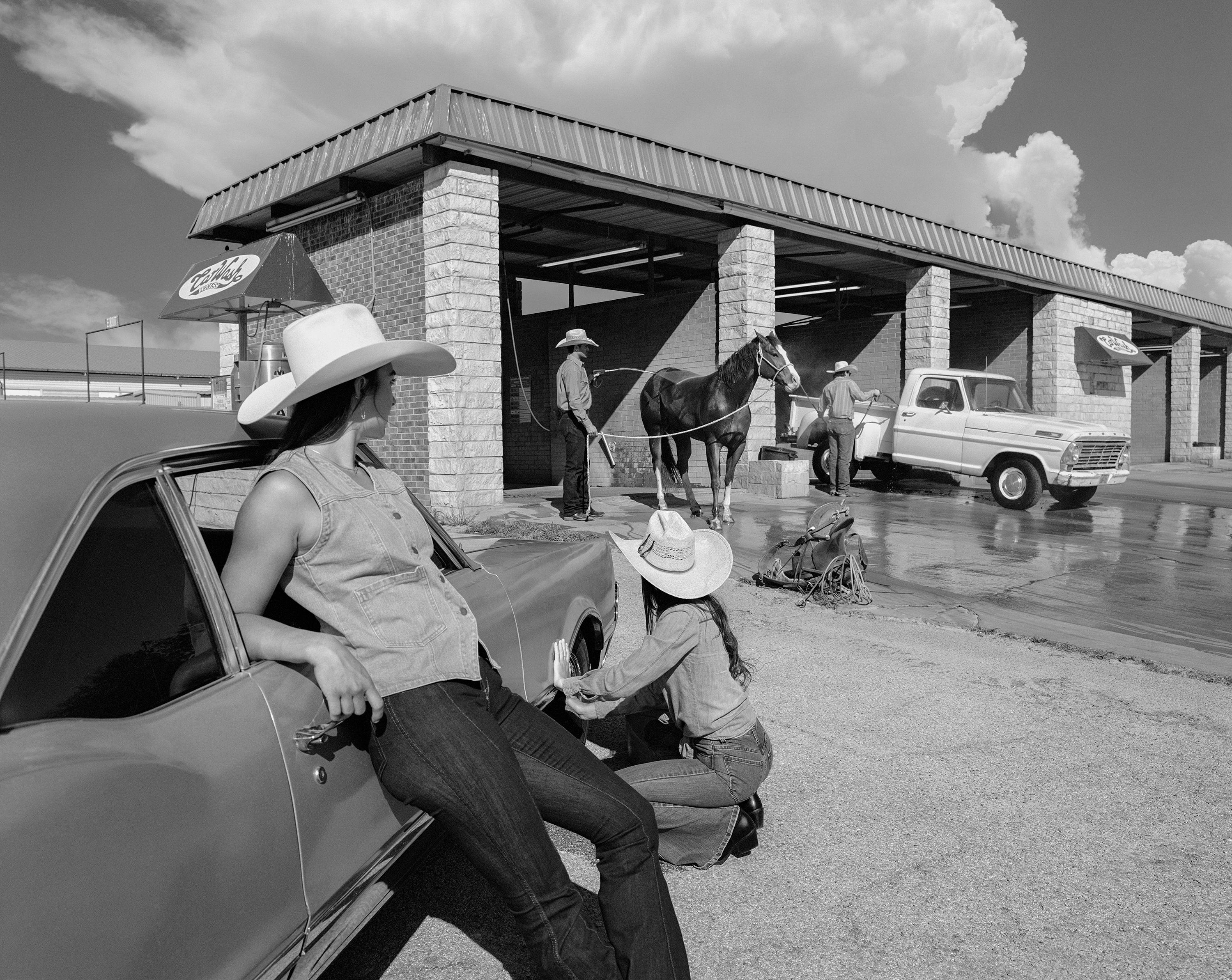 Beau Simmons - Carwash 78', Photography 2023, Printed After